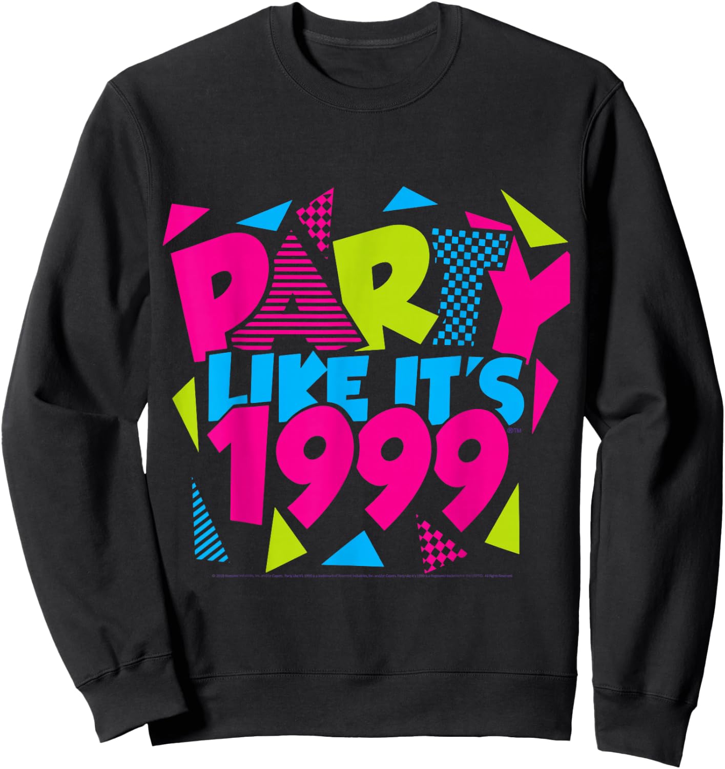 Party Like Its 1999 - Funky1 PBG Design Sweatshirt - Sweatshirt | Black