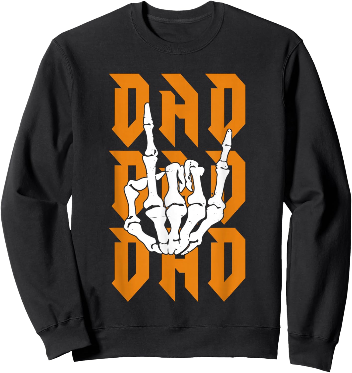 Bad Two Dad To The Bone Birthday 2 Years Old Funny Sweatshirt - Sweatshirt | Black