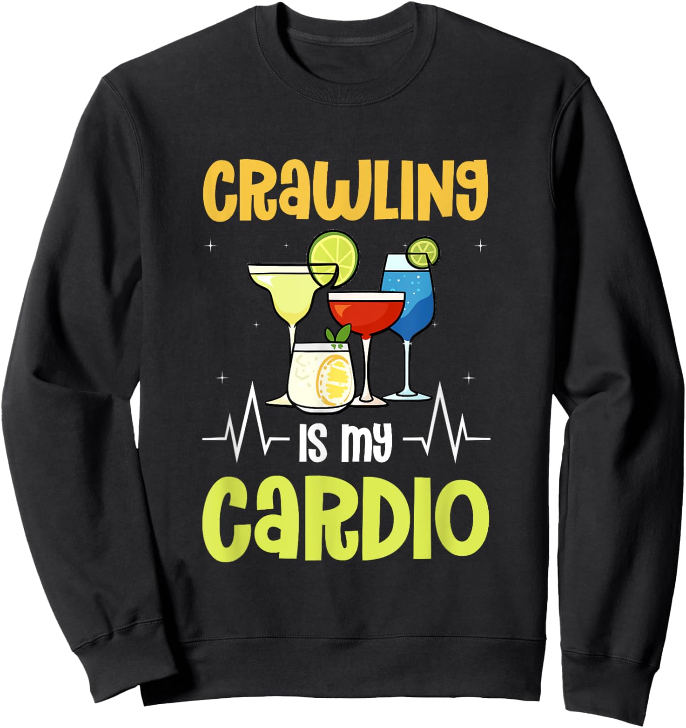 Irish Pub Crawl Bar Crawl Alcohol Sweatshirt - Sweatshirt | Black