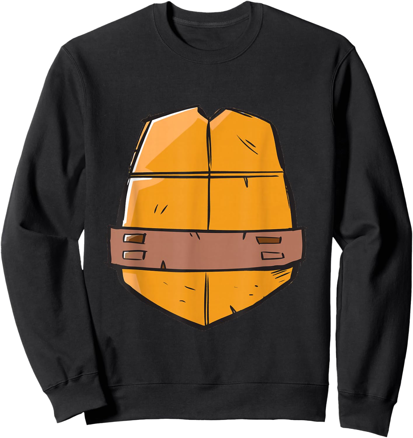 TMNT Ninja Turtle Costume With Shell Sweatshirt - Sweatshirt | Black