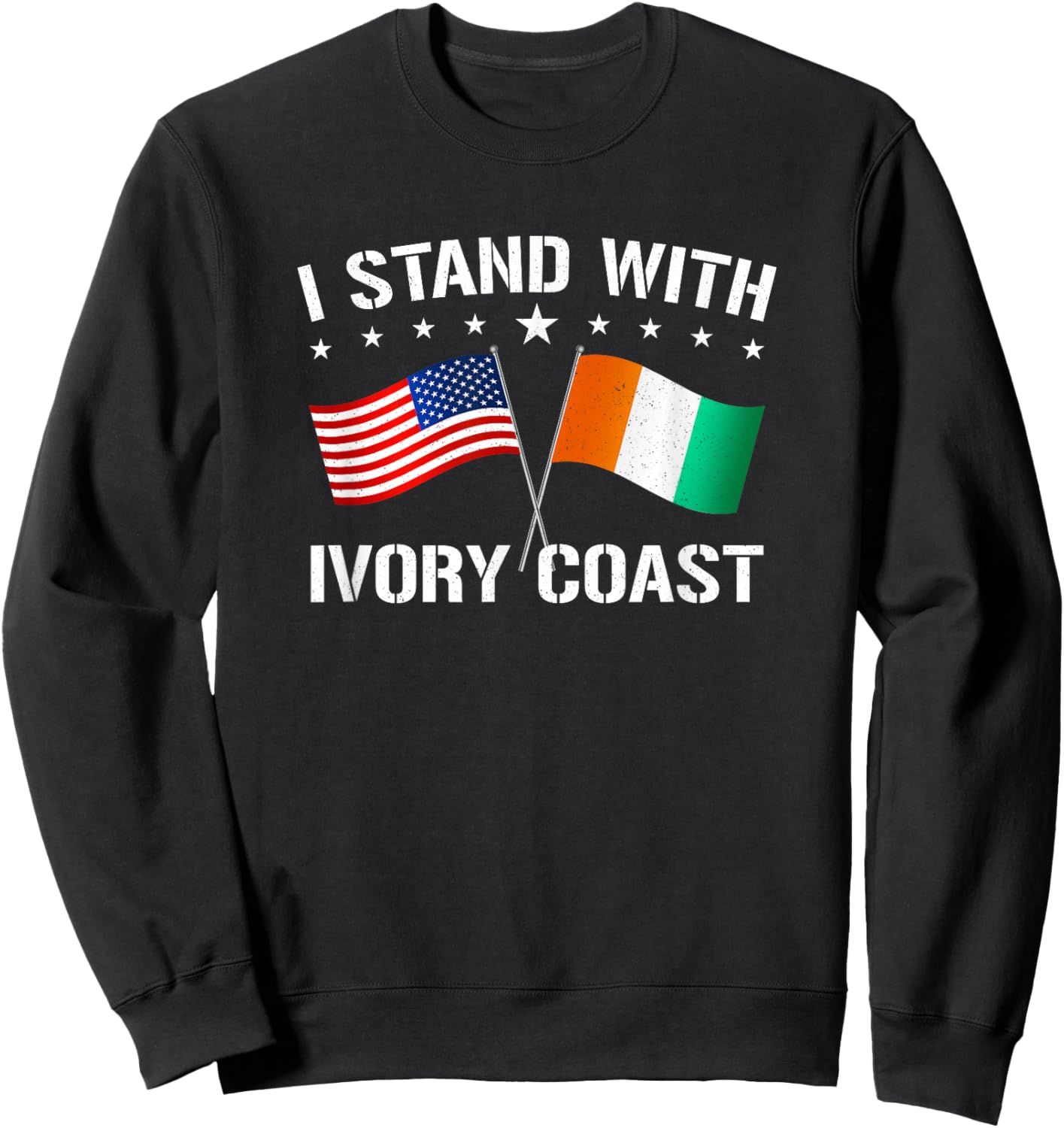 Ivory Coast Sweatshirt - Sweatshirt | Black