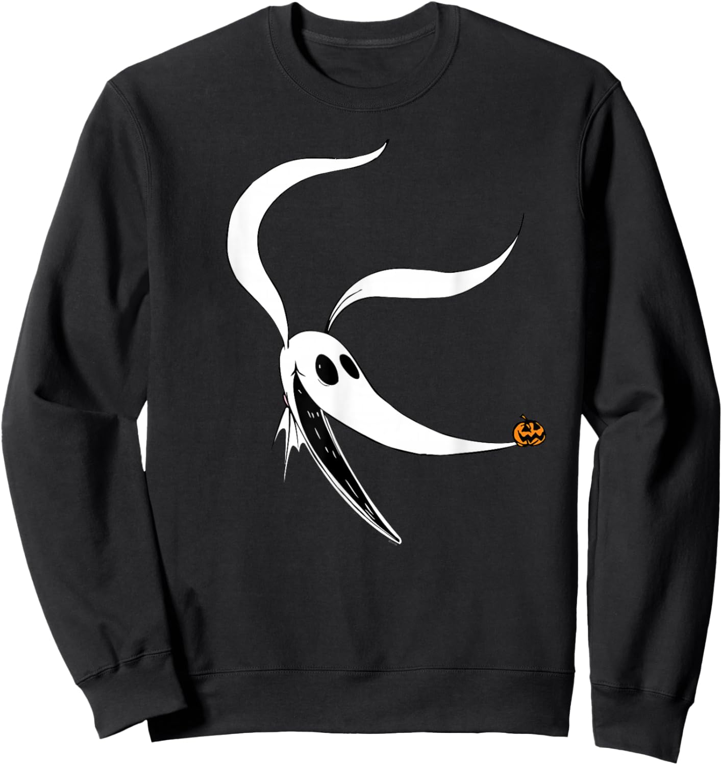Disney The Nightmare Before Christmas Zero Dog Big Face Sweatshirt - Sweatshirt | Black