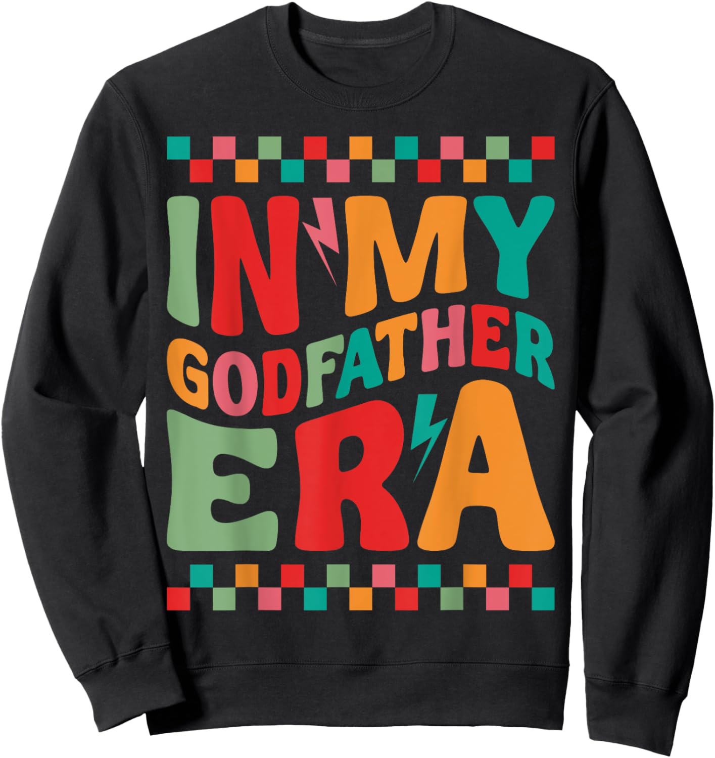 In My Godfather Era Sweatshirt - Sweatshirt | Black