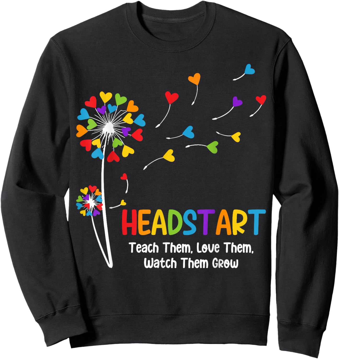 Headstart Teacher Early Childhood Educator Sweatshirt - Sweatshirt | Black