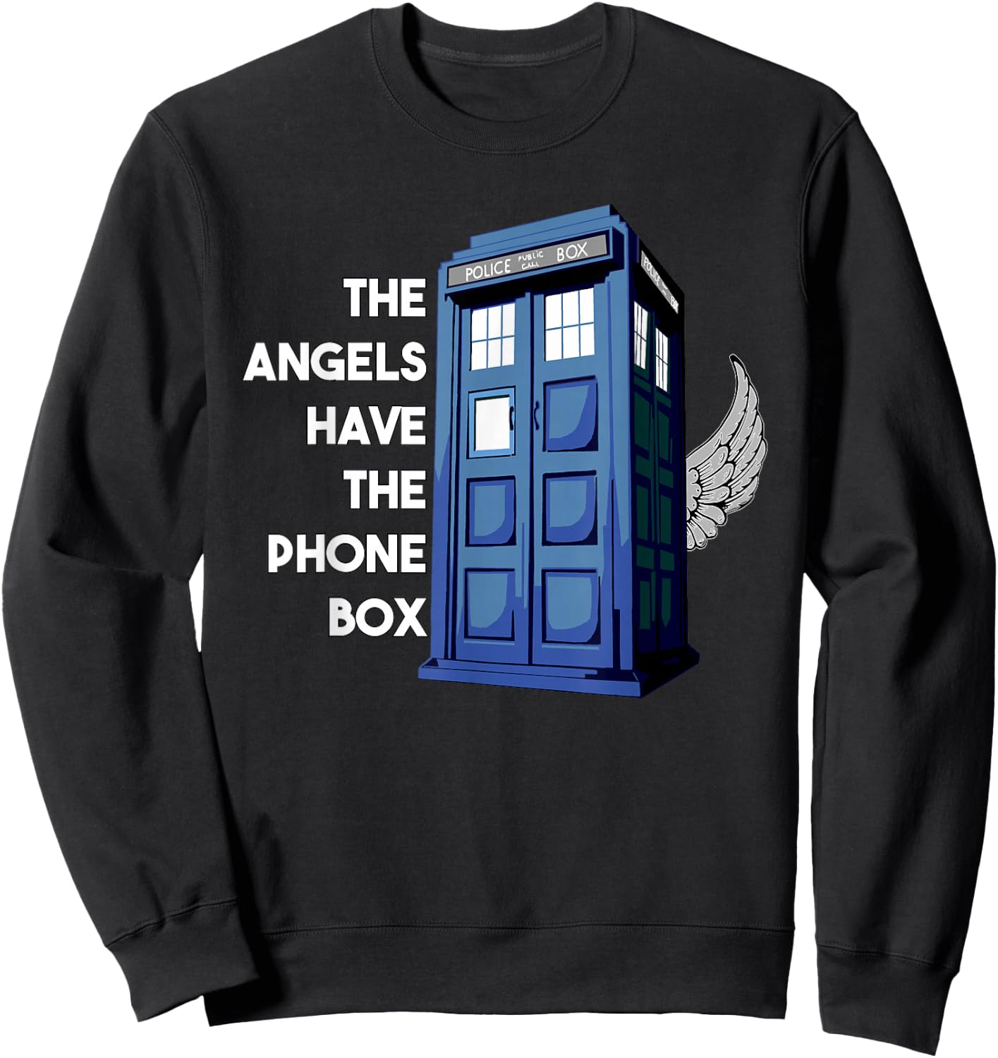 The Angels Have The Phone Box Sweatshirt - Sweatshirt | Black