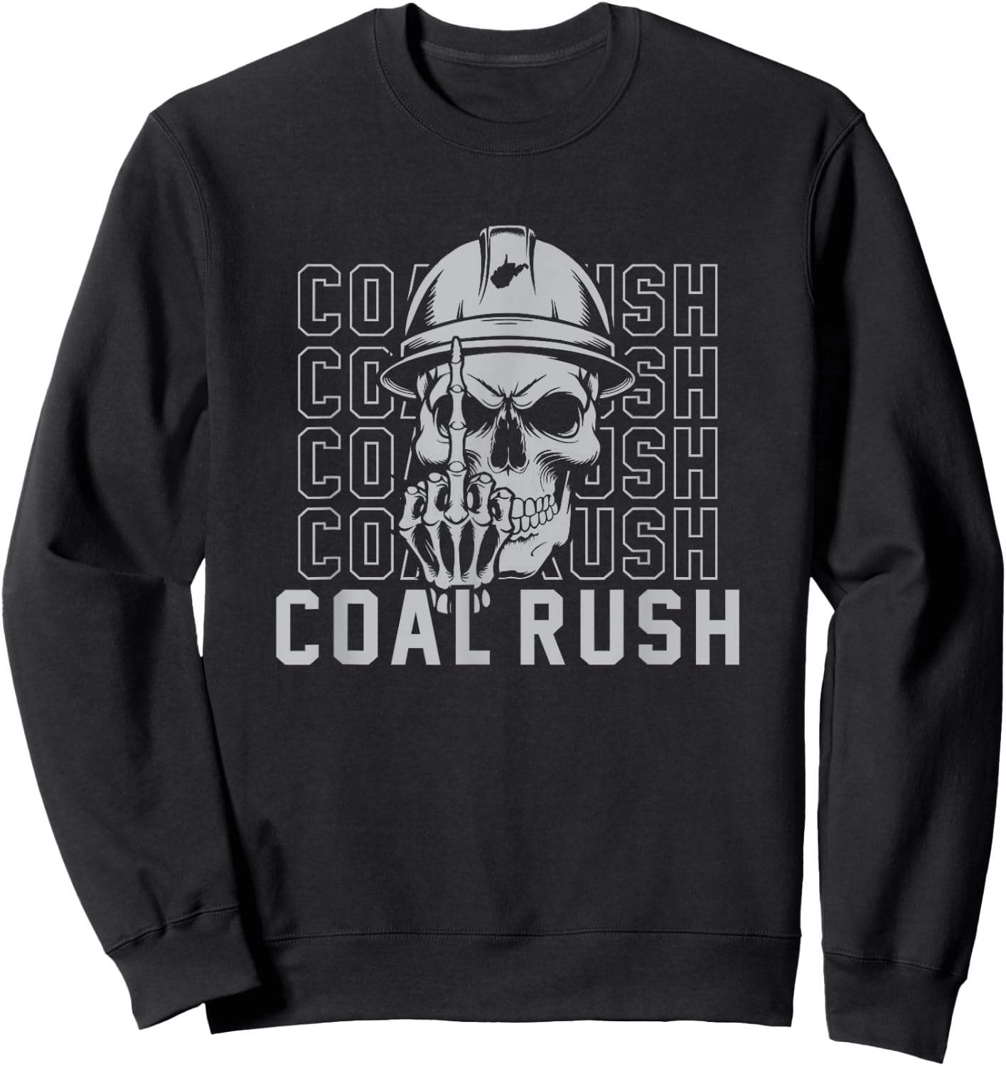 Coal Rush WV Sweatshirt - Sweatshirt | Black