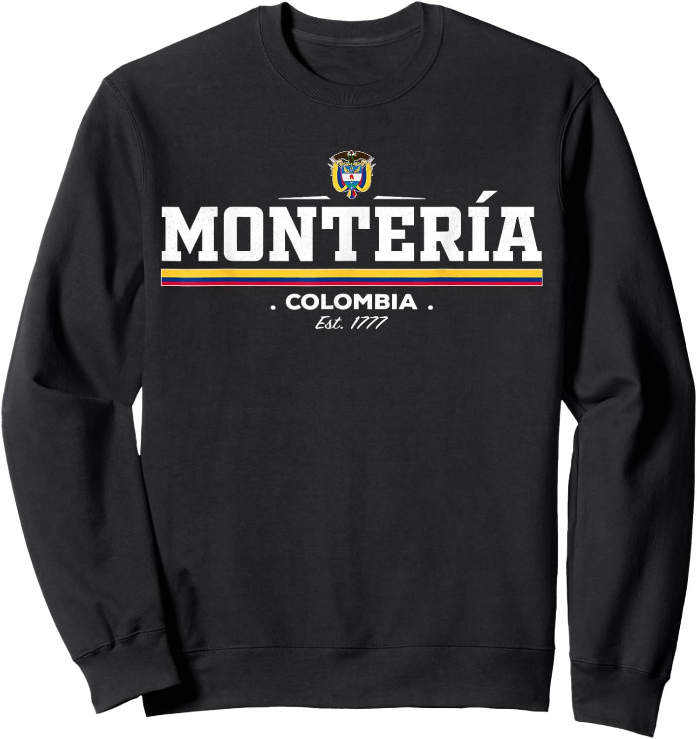 Monteria Colombia Sweatshirt - Sweatshirt | Black