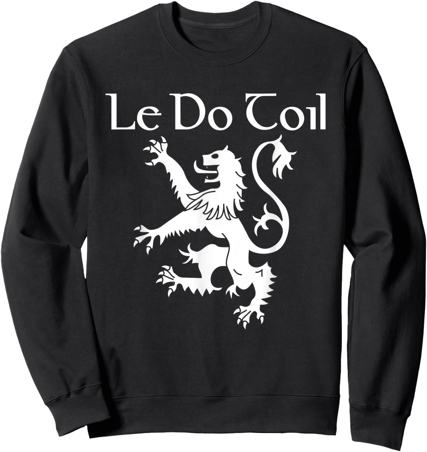 Beer Please In Scots Gaelic Shirt Funny Scottish Souvenir Sweatshirt - Sweatshirt | Black