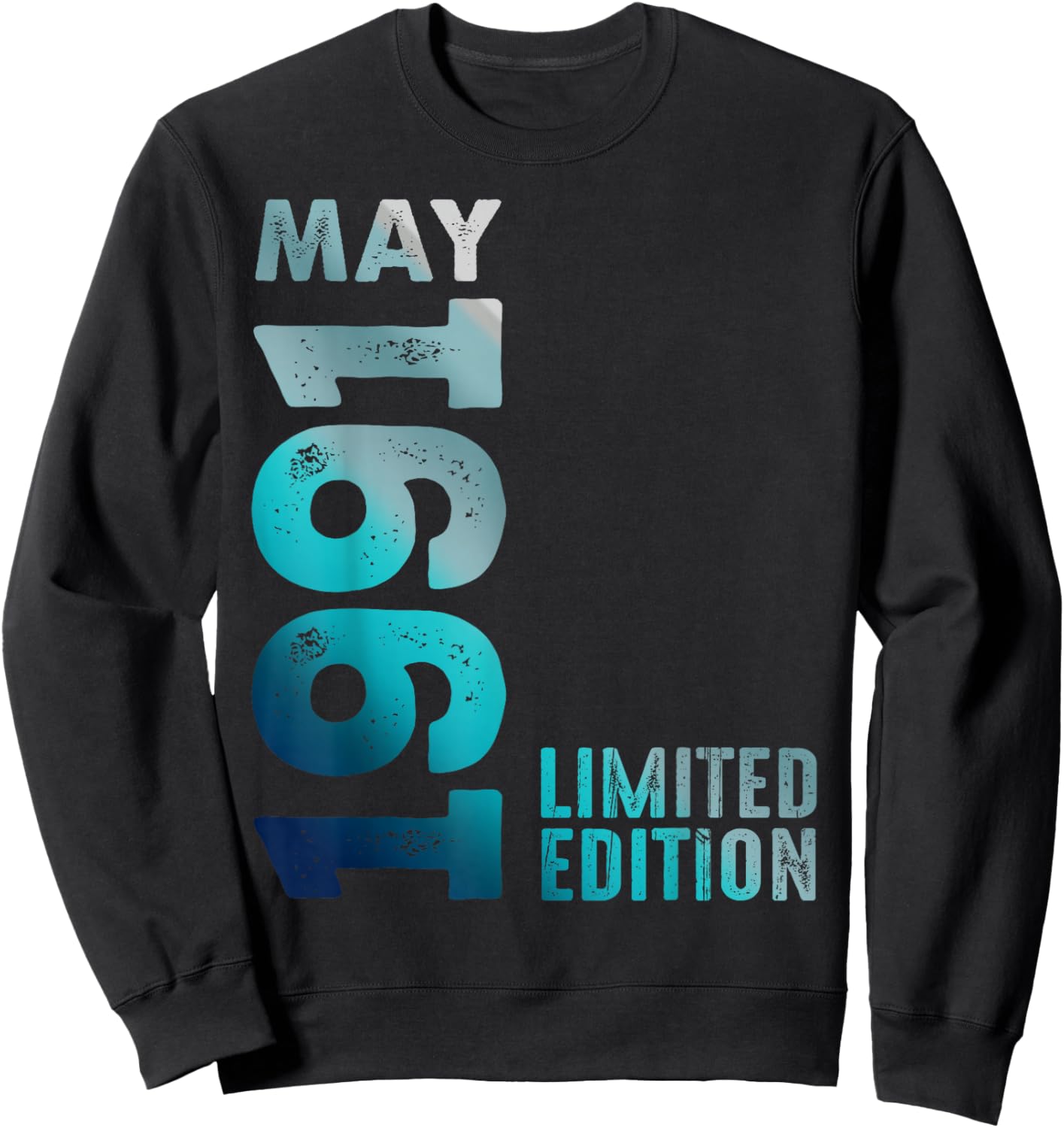 Limited Edition May 1991 Birthday Sweatshirt - Sweatshirt | Black