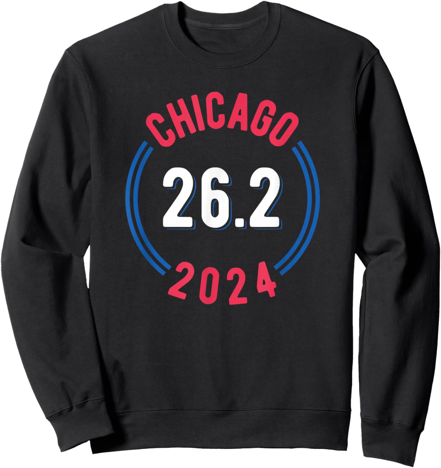 Chicago 2024 Marathon 26.2 Sweatshirt - Sweatshirt | Black