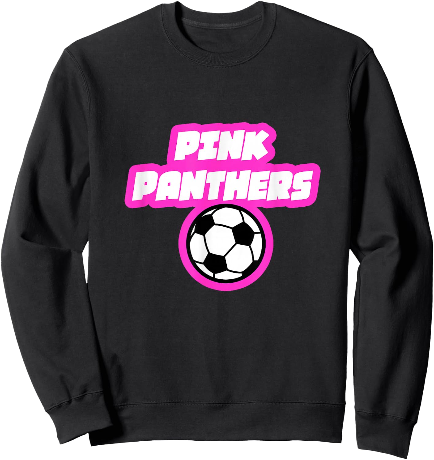 Pink Panthers Rec Soccer Sweatshirt - Sweatshirt | Black
