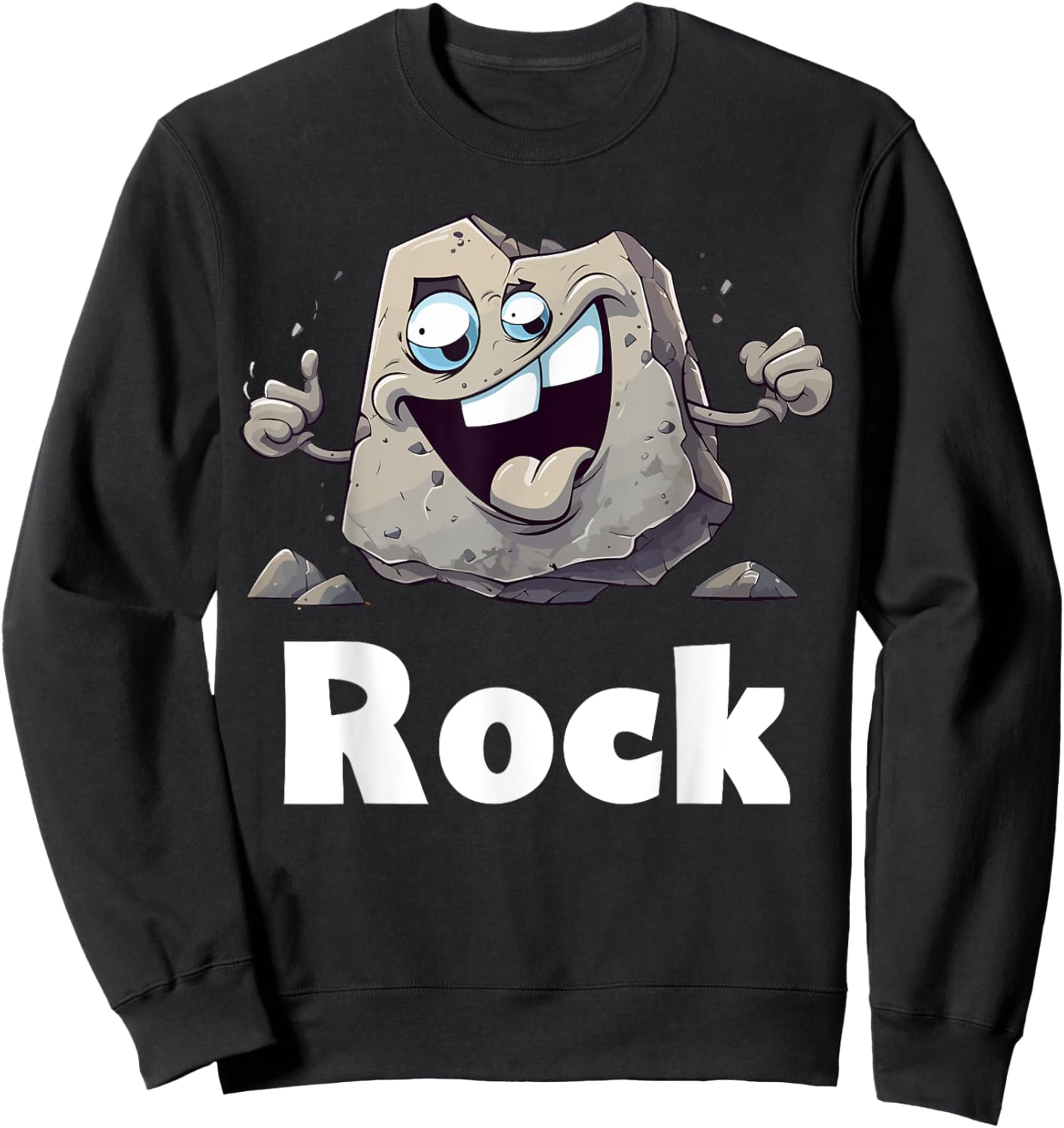 Rock Scissors Paper Halloween Costumes Group Family Sweatshirt - Sweatshirt | Black