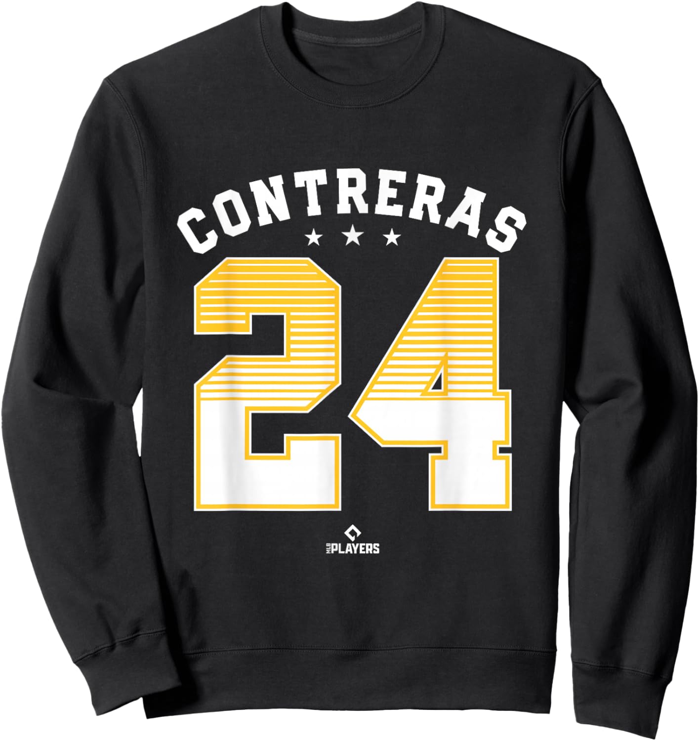 William Contreras 24 Milwaukee MLBPA Sweatshirt - Sweatshirt | Black