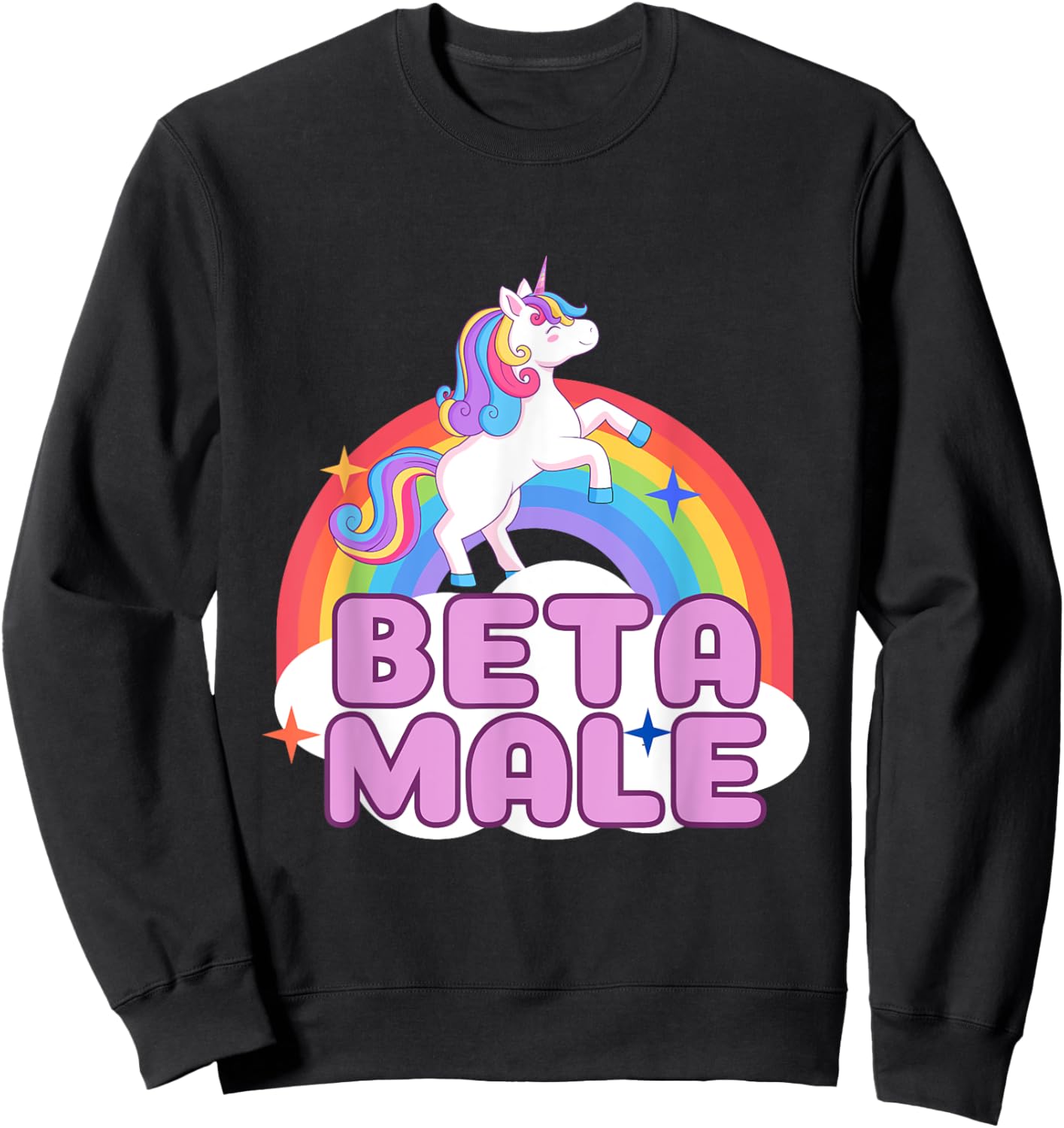 Beta Male Sweatshirt - Sweatshirt | Black