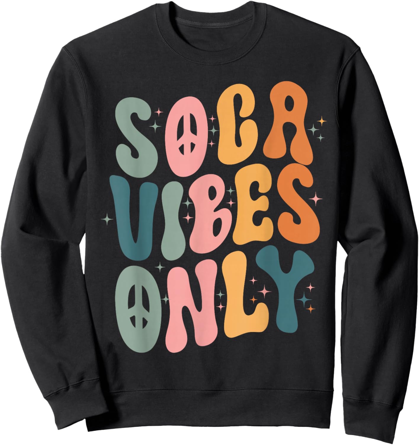 Soca For Sokah Music Trinidad & Tobacco Guyanese Carnival Sweatshirt - Sweatshirt | Black