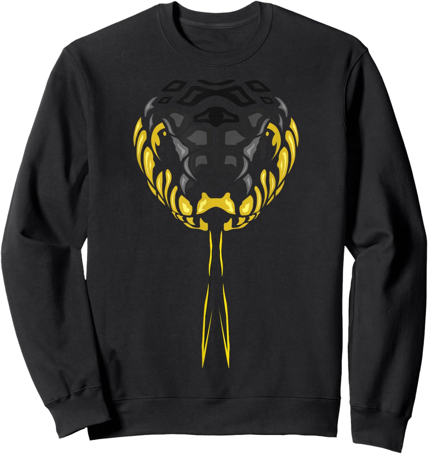 Snake Shirt Cobra Men Women Cobra Animal Print Sweatshirt - Sweatshirt | Black