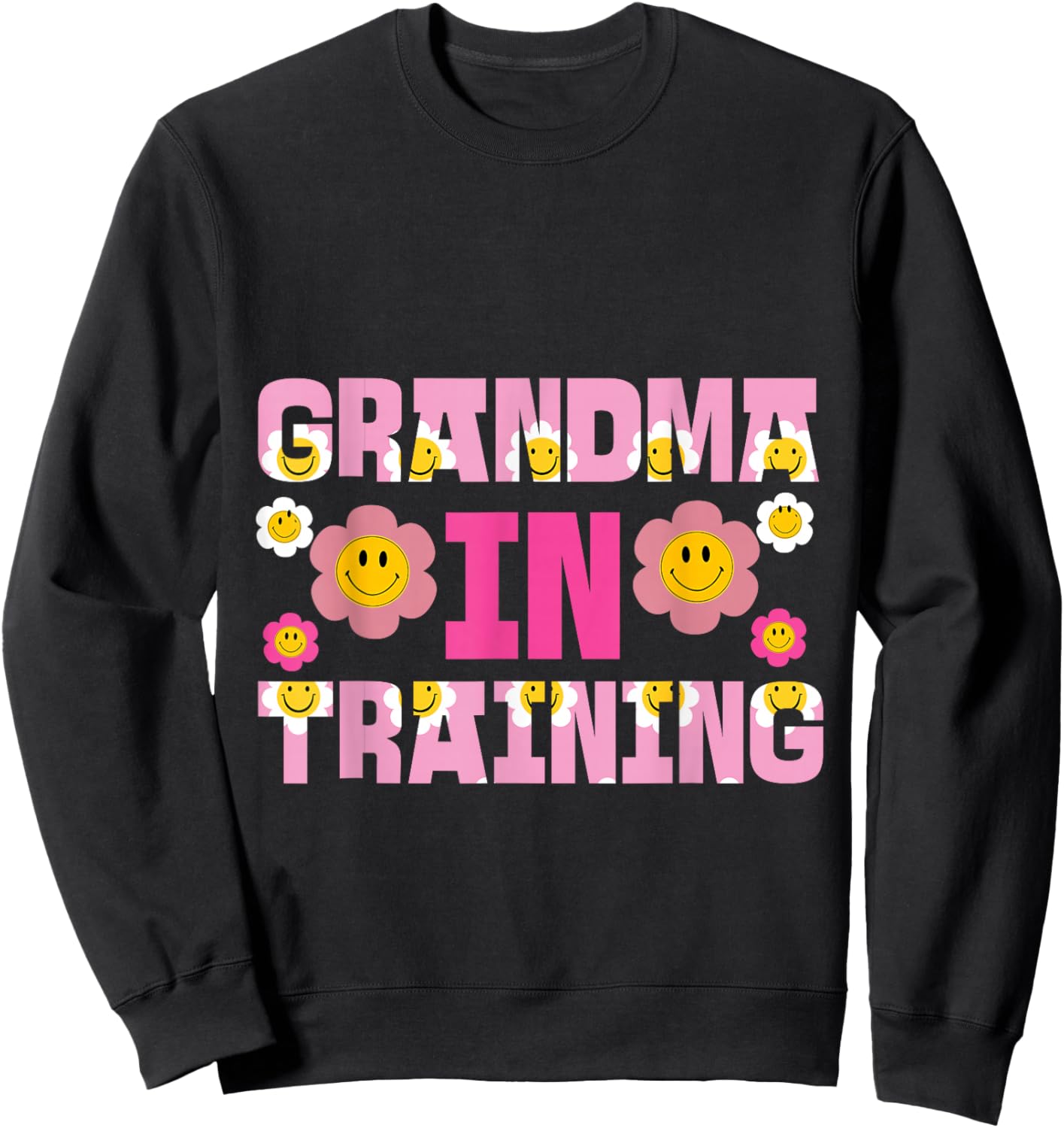 Grandma In Training Sweatshirt - Sweatshirt | Black