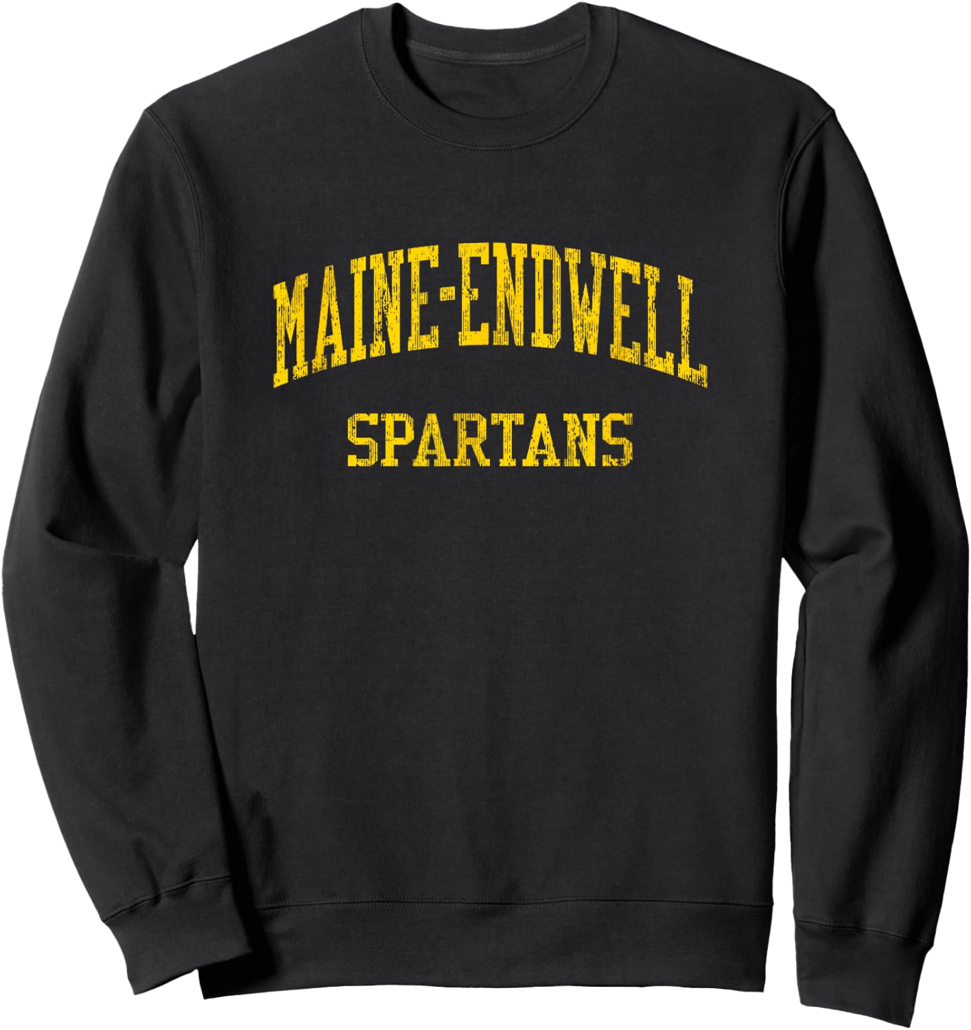 Maine-Endwell High School HS Endwell NY Vintage Sports Sweatshirt - Sweatshirt | Black