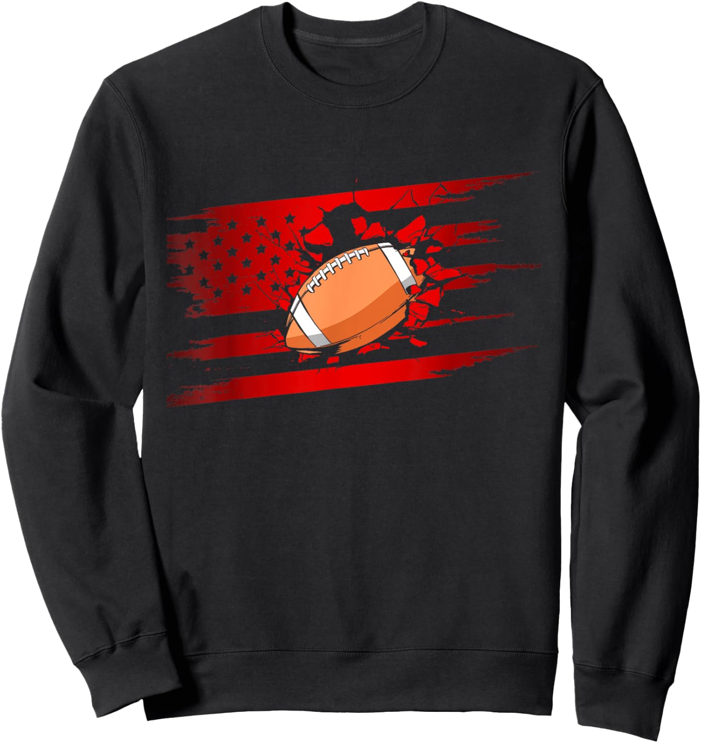 American Football Apparel - Football Sweatshirt - Sweatshirt | Black
