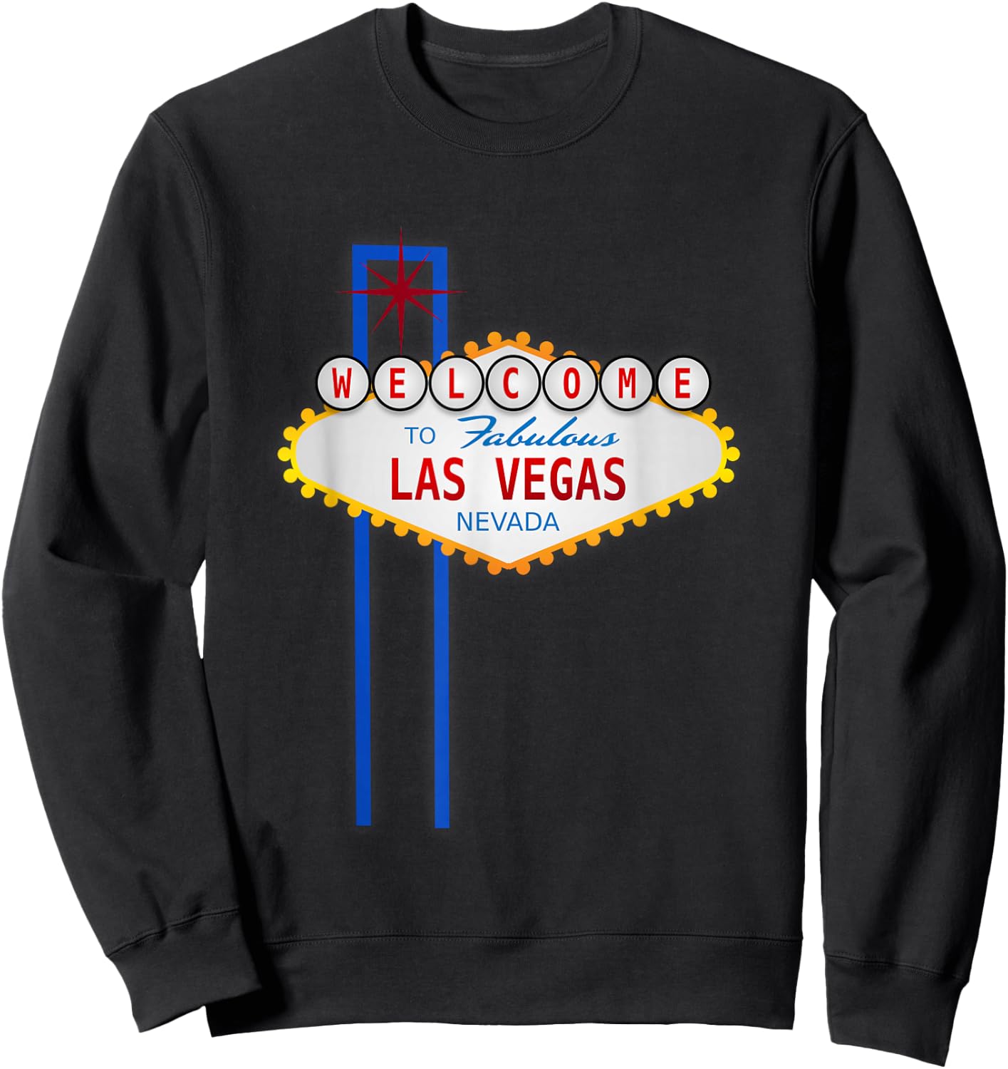 Las Vegas Vacation Sweatshirt - Sweatshirt | Black