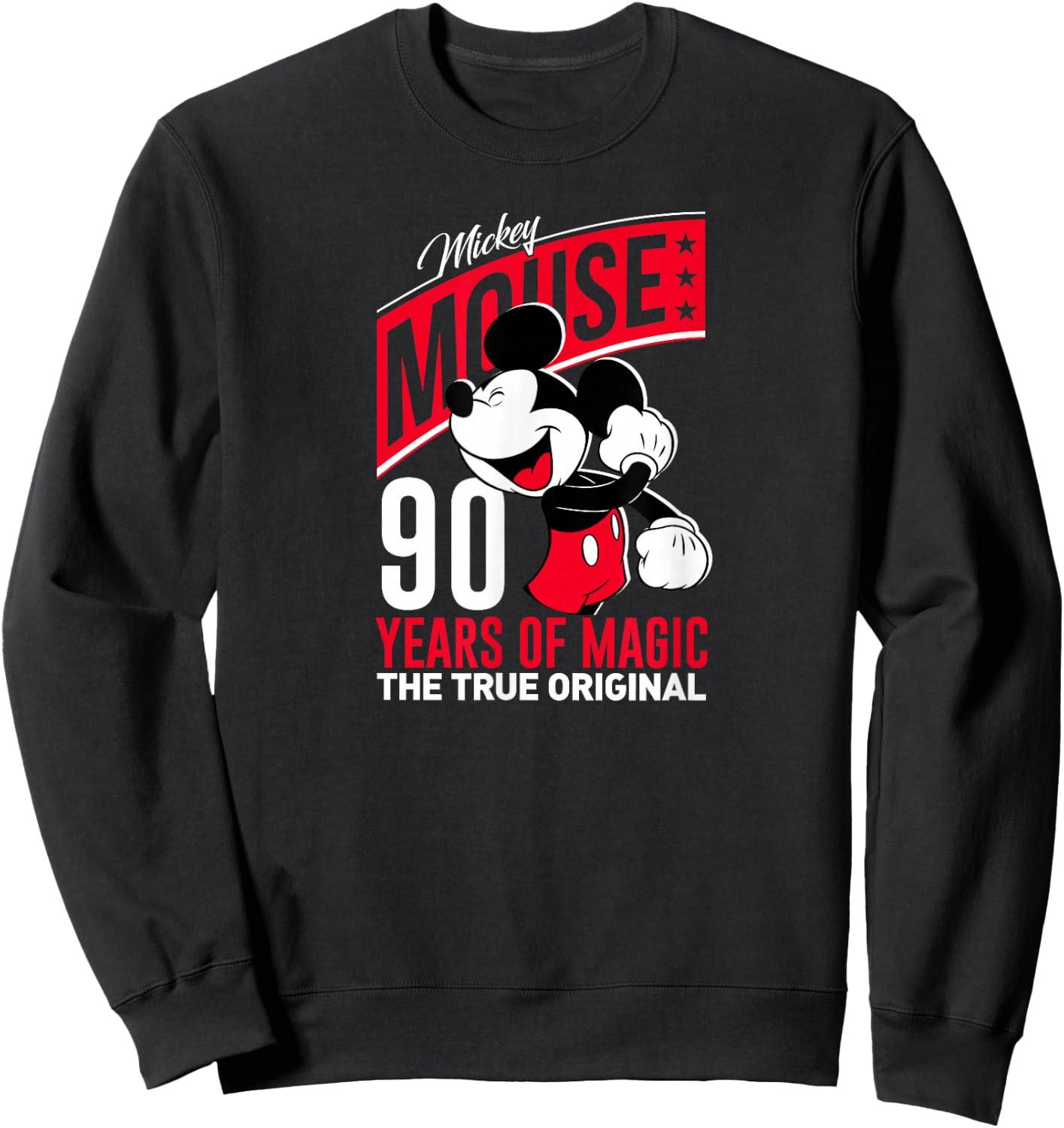 Disney - Mickey 90 Years of Magic Sweatshirt - Sweatshirt | Black