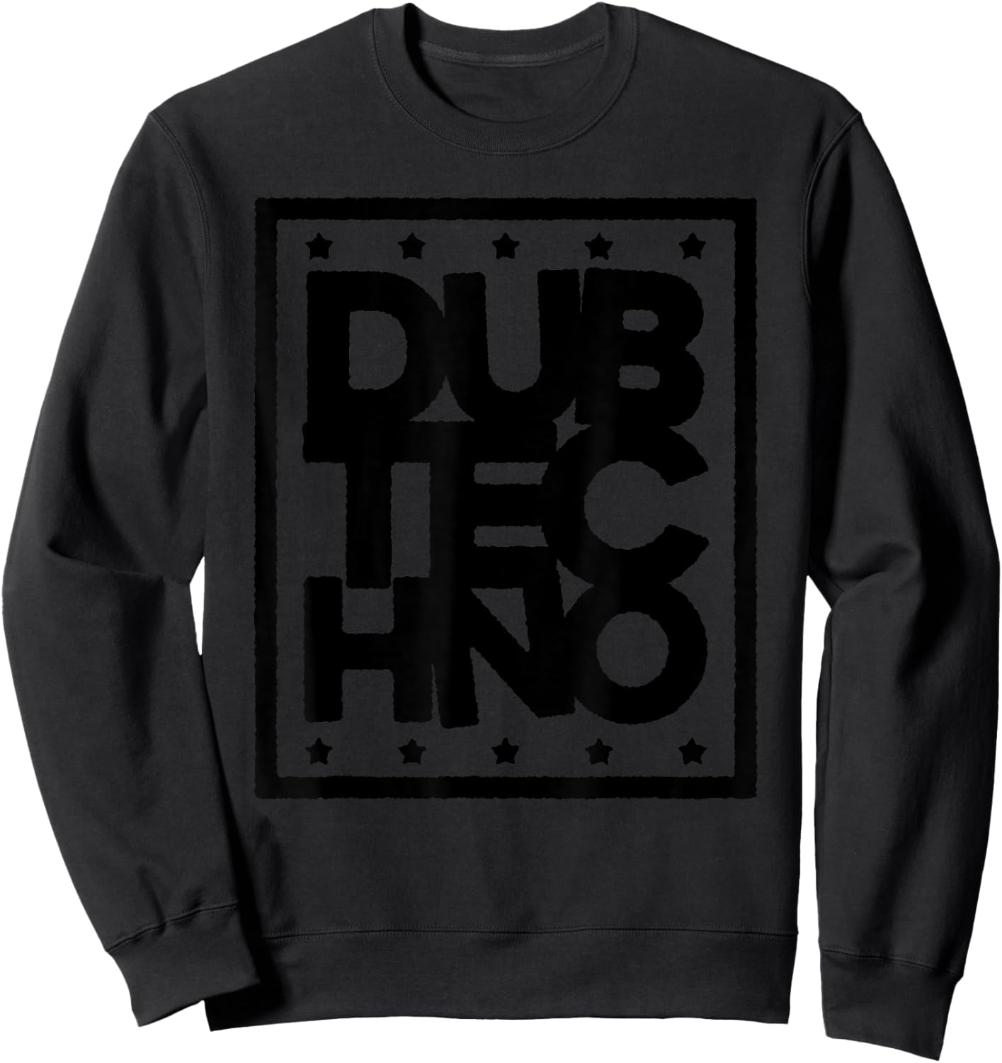 Dub Techno Music Shirt - The Dark Remix Edition Sweatshirt - Sweatshirt | Black