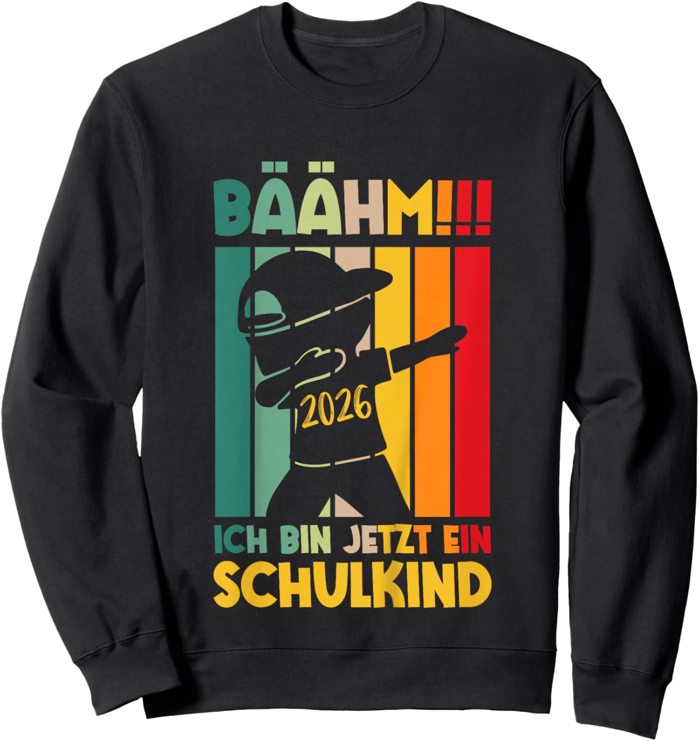 Kinder Einschulung Schuljunge Ich Bin Jetzt EIN Schulkind 2026 Sweatshirt - Sweatshirt | Black