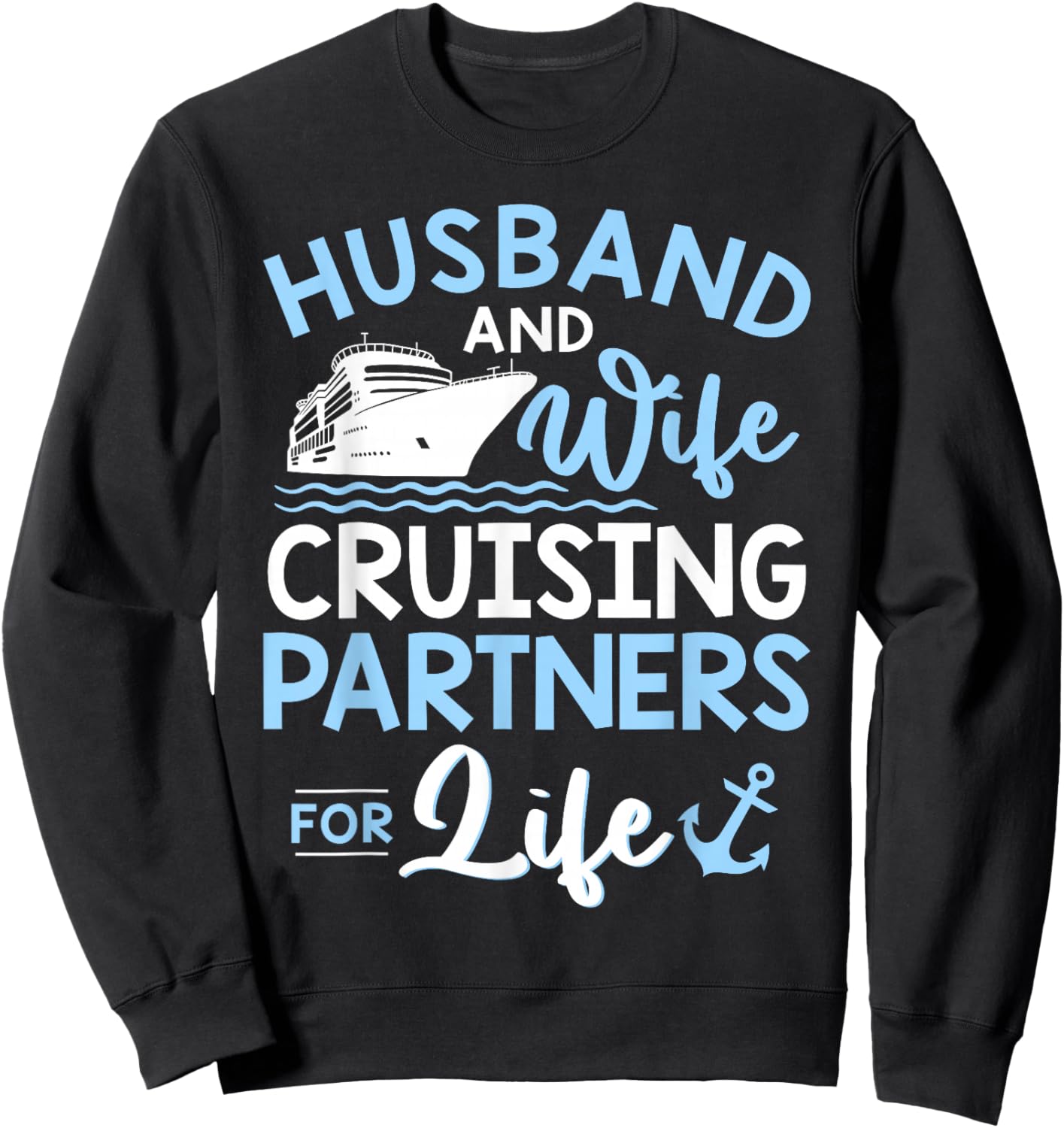 Cruise Trip Sweatshirt - Sweatshirt | Black