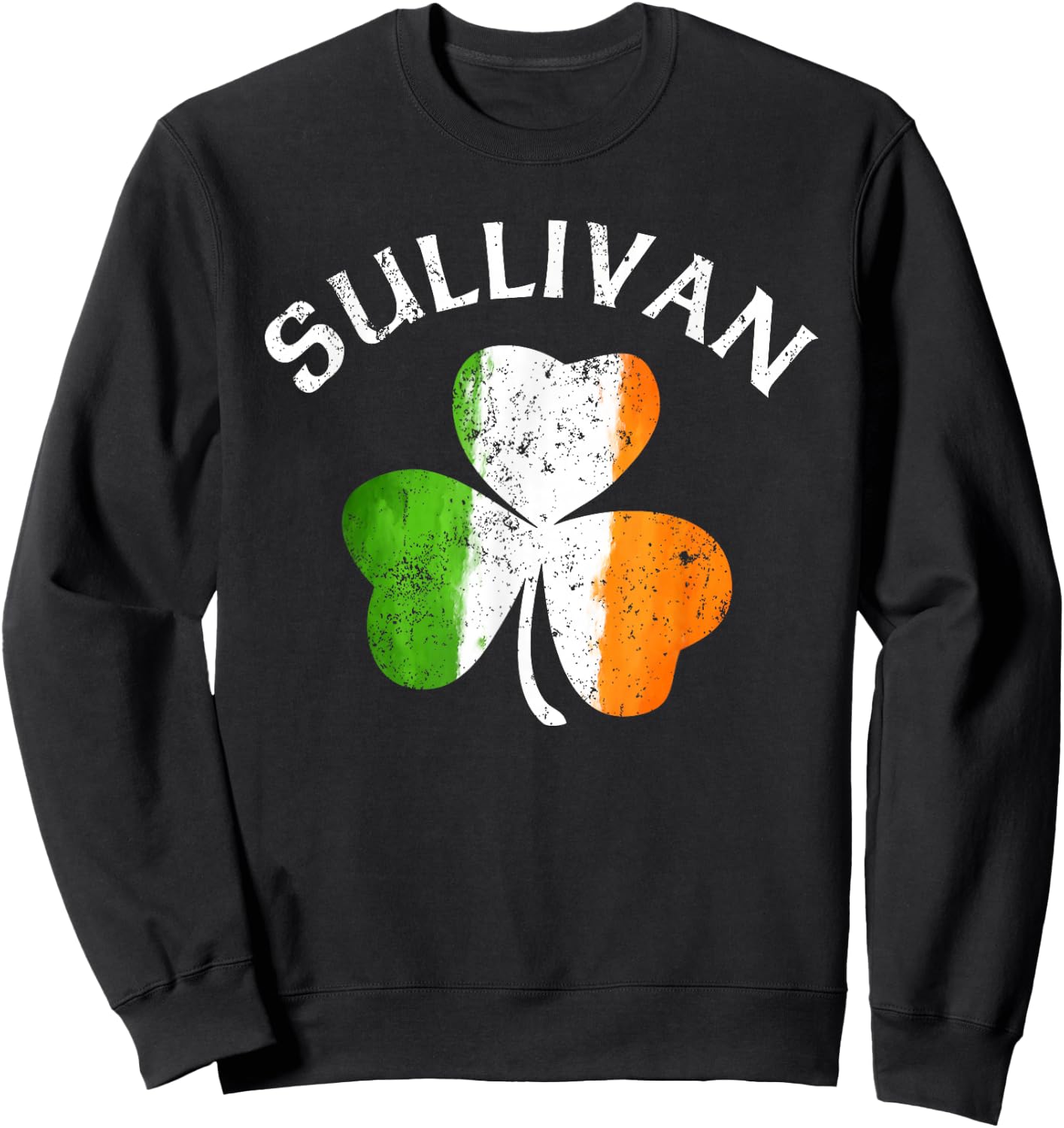 Sullivan Irish Family Name Sweatshirt - Sweatshirt | Black