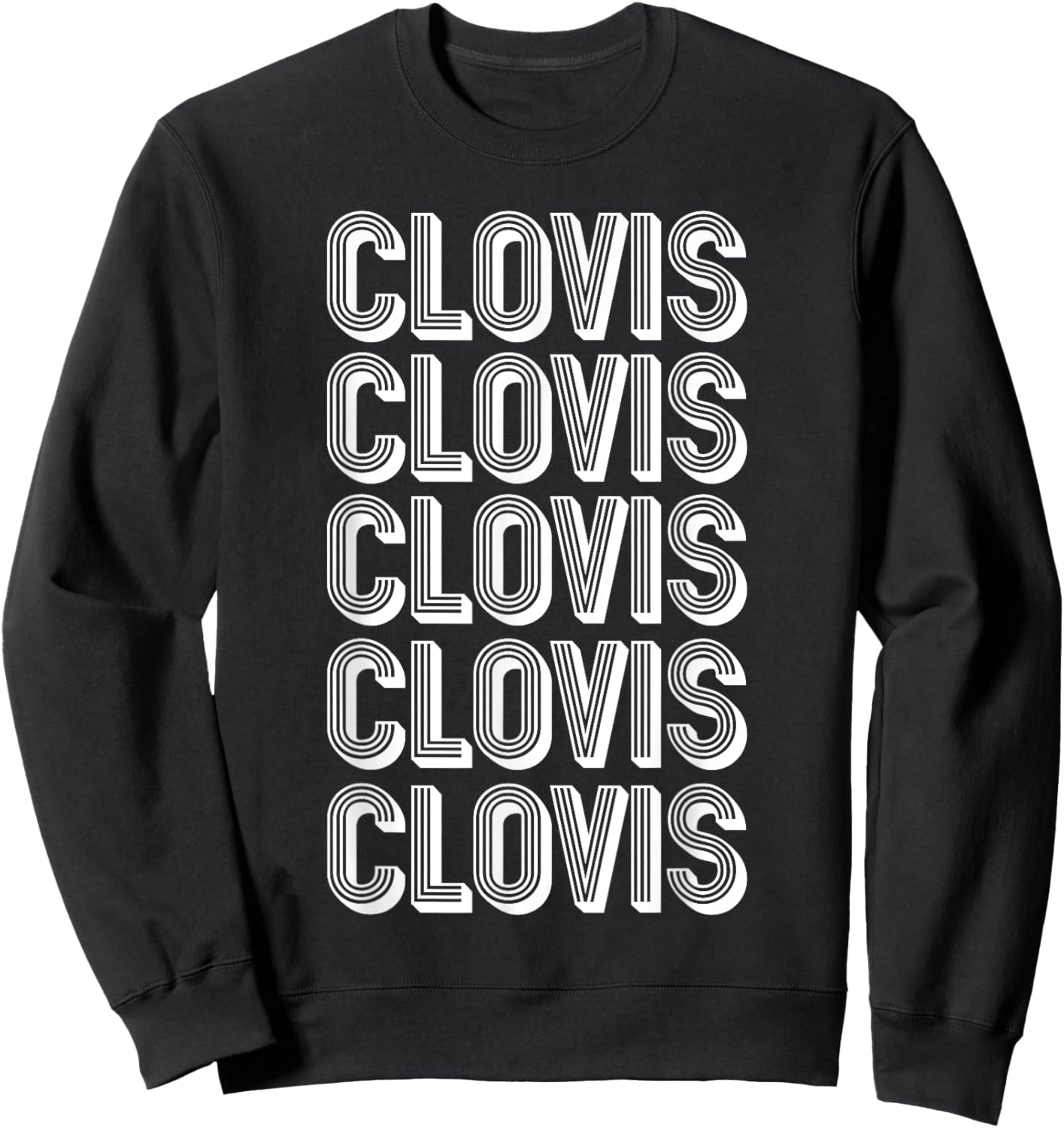 Clovis City Sweatshirt - Sweatshirt | Black