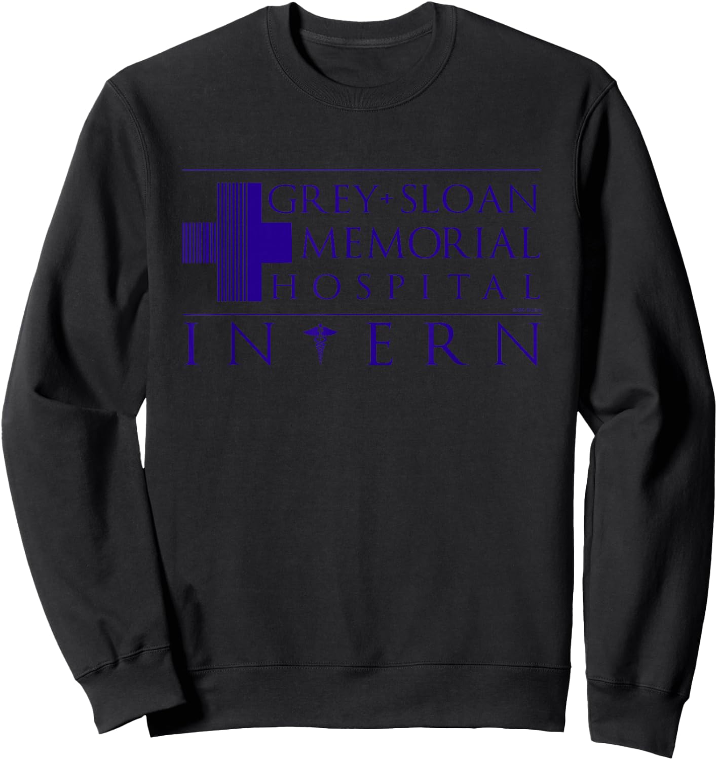 Grey's Anatomy Hospital Intern Sweatshirt - Sweatshirt | Black