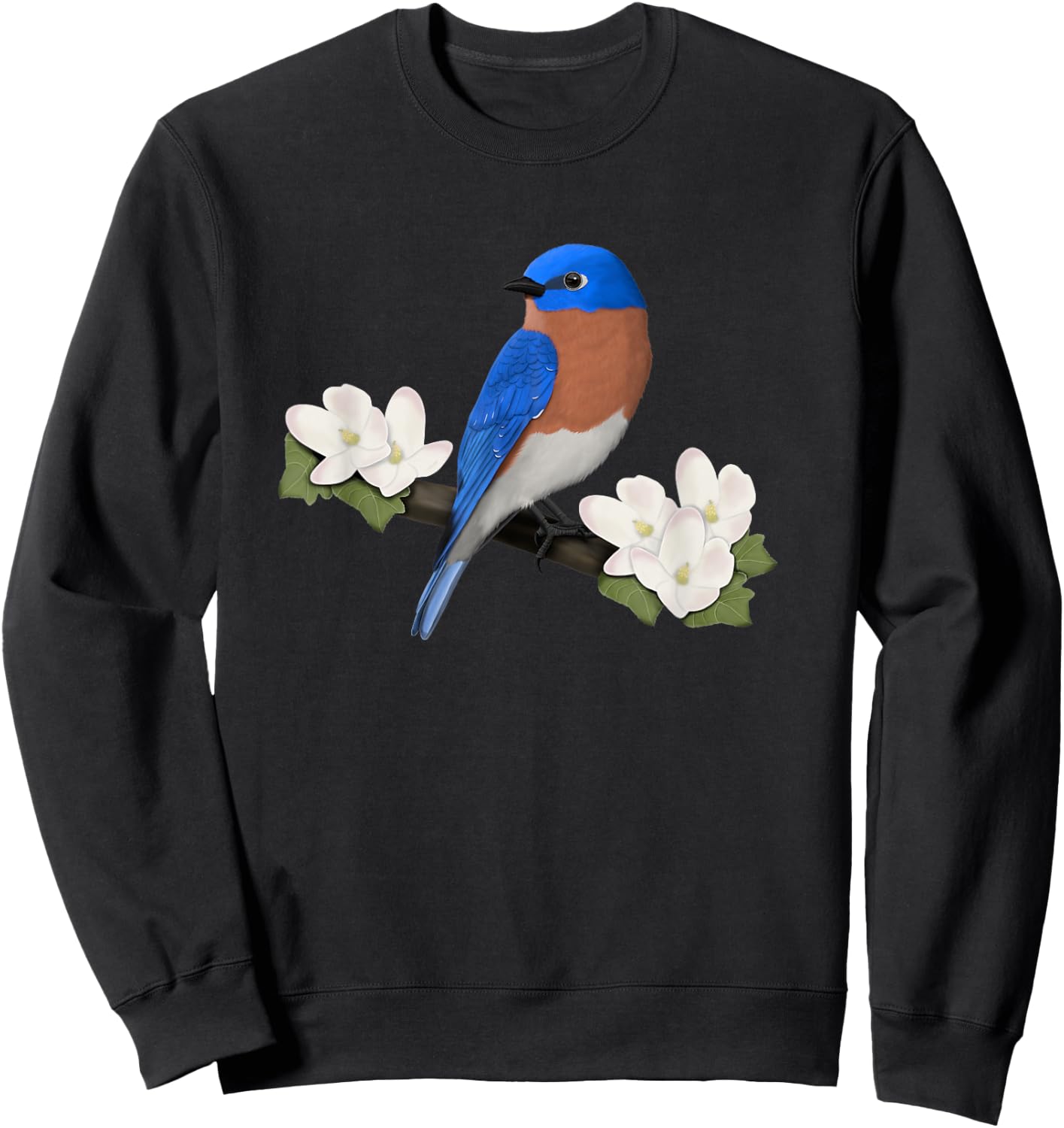 Hüttensänger Bird Friend Bird Watcher Garden Bird Sweatshirt - Sweatshirt | Black