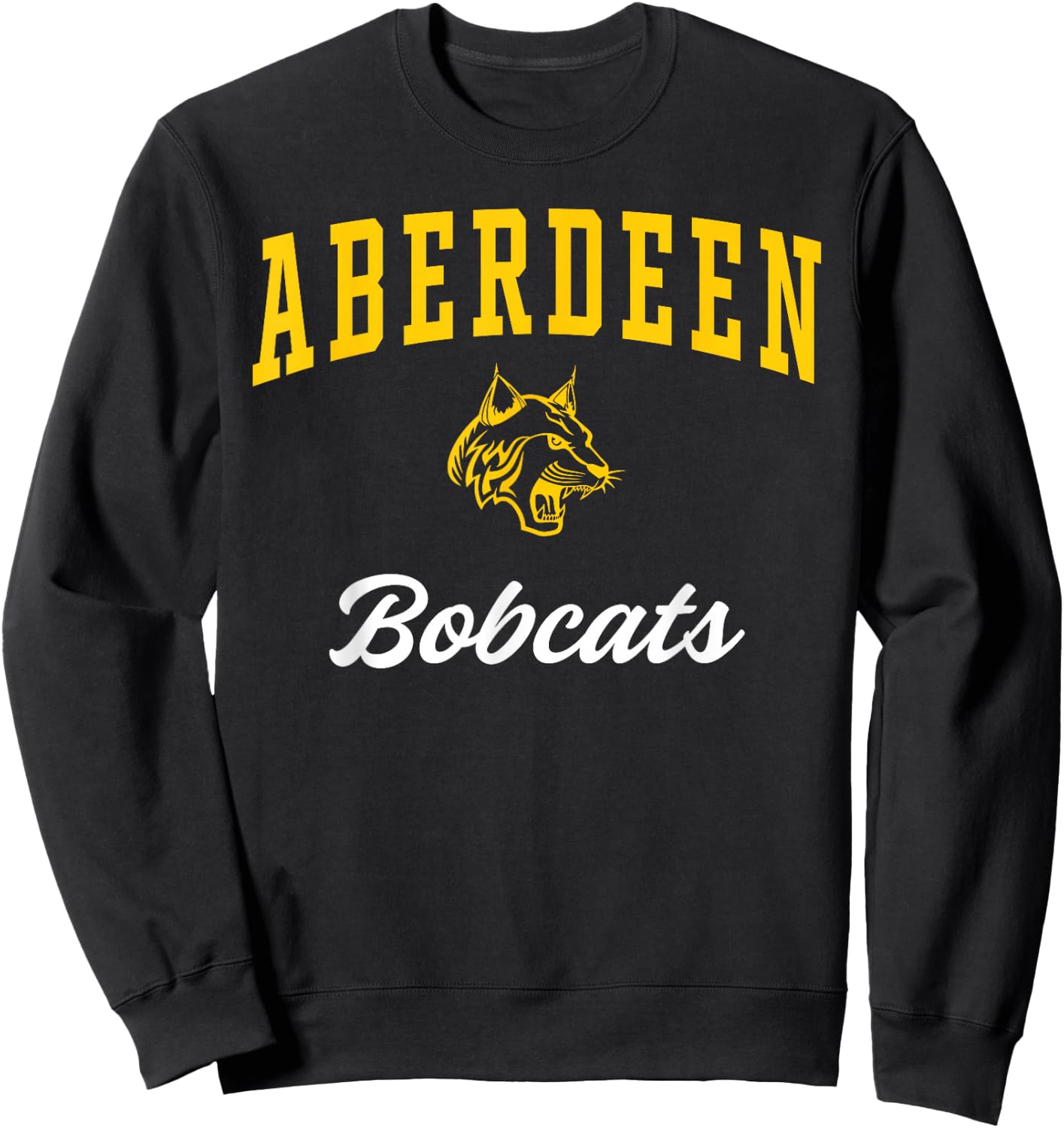 Aberdeen High School Bobcats Sweatshirt - Sweatshirt | Black