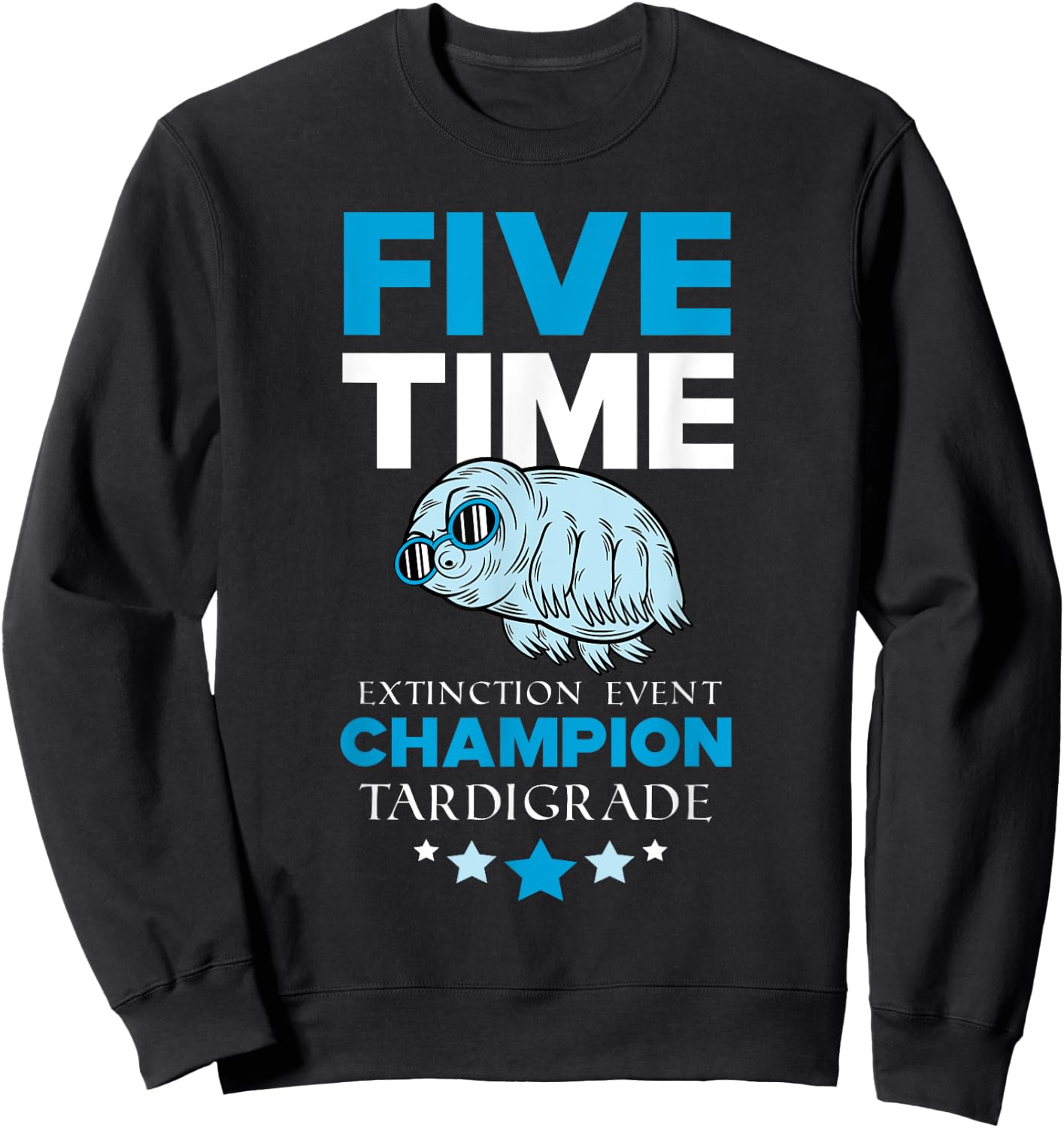 Funny Tardigrade Water Bear Microbiology Gift Women Sweatshirt - Sweatshirt | Black