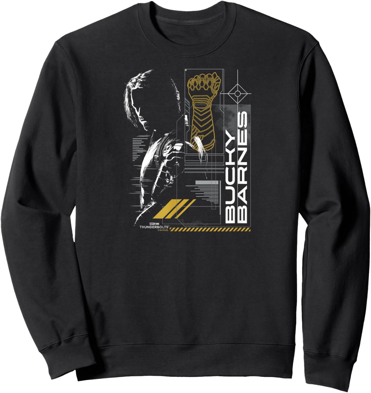 Marvel's Thunderbolts - Bucky Barnes Dark Digital Sweatshirt - Sweatshirt | Black