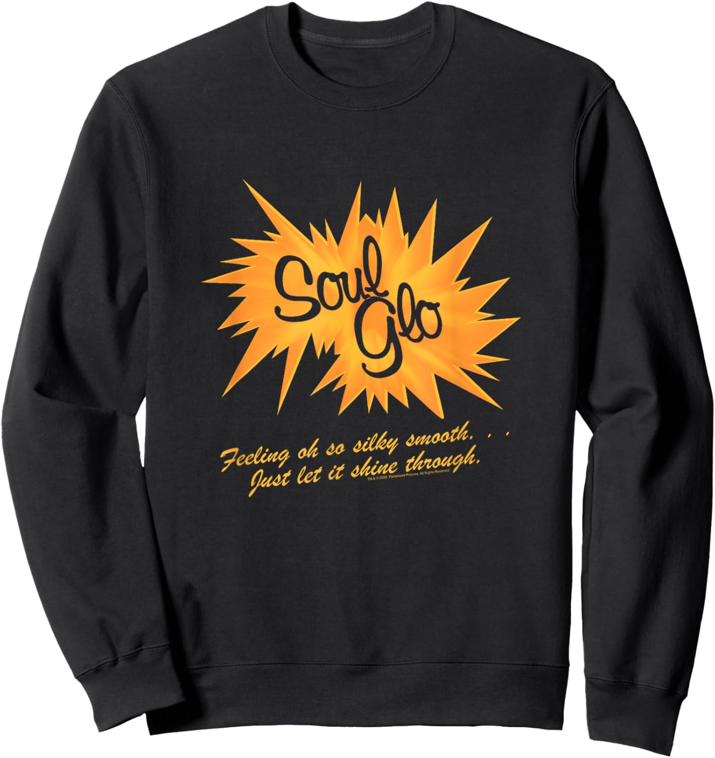 Coming to America Soul Glo Logo Sweatshirt - Sweatshirt | Black