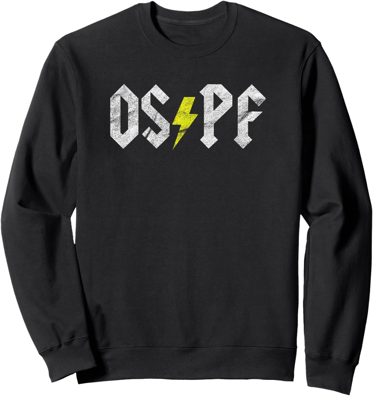 Networking OSPF: IT network OSPF routing protocol Sweatshirt - Sweatshirt | Black