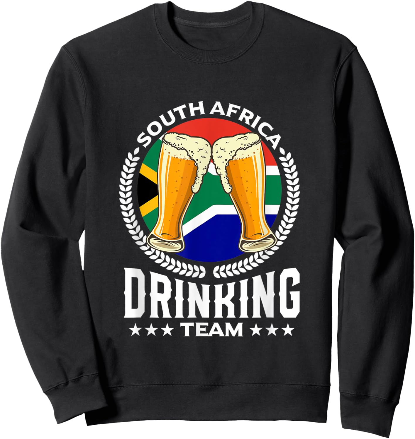 South Africa Drinking Team Sweatshirt - Sweatshirt | Black