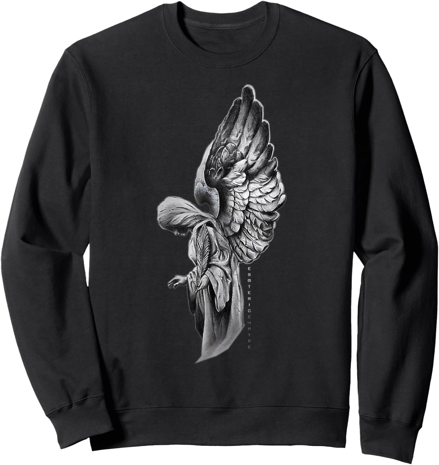 Angel Archangel Seraphim Kingdom Sweatshirt - Sweatshirt | Black