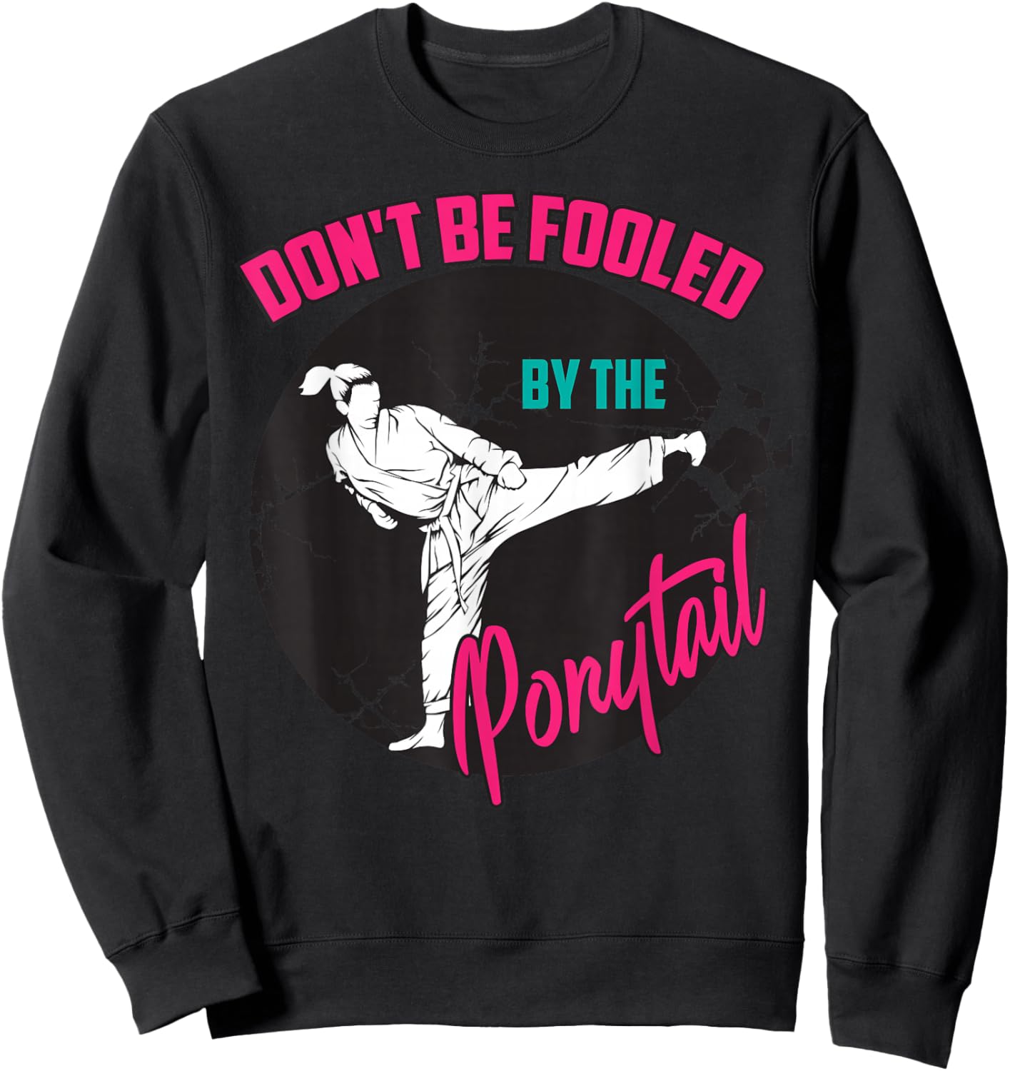Cool Taekwondo Art Girls Karate Judo Martial Arts Sweatshirt - Sweatshirt | Black