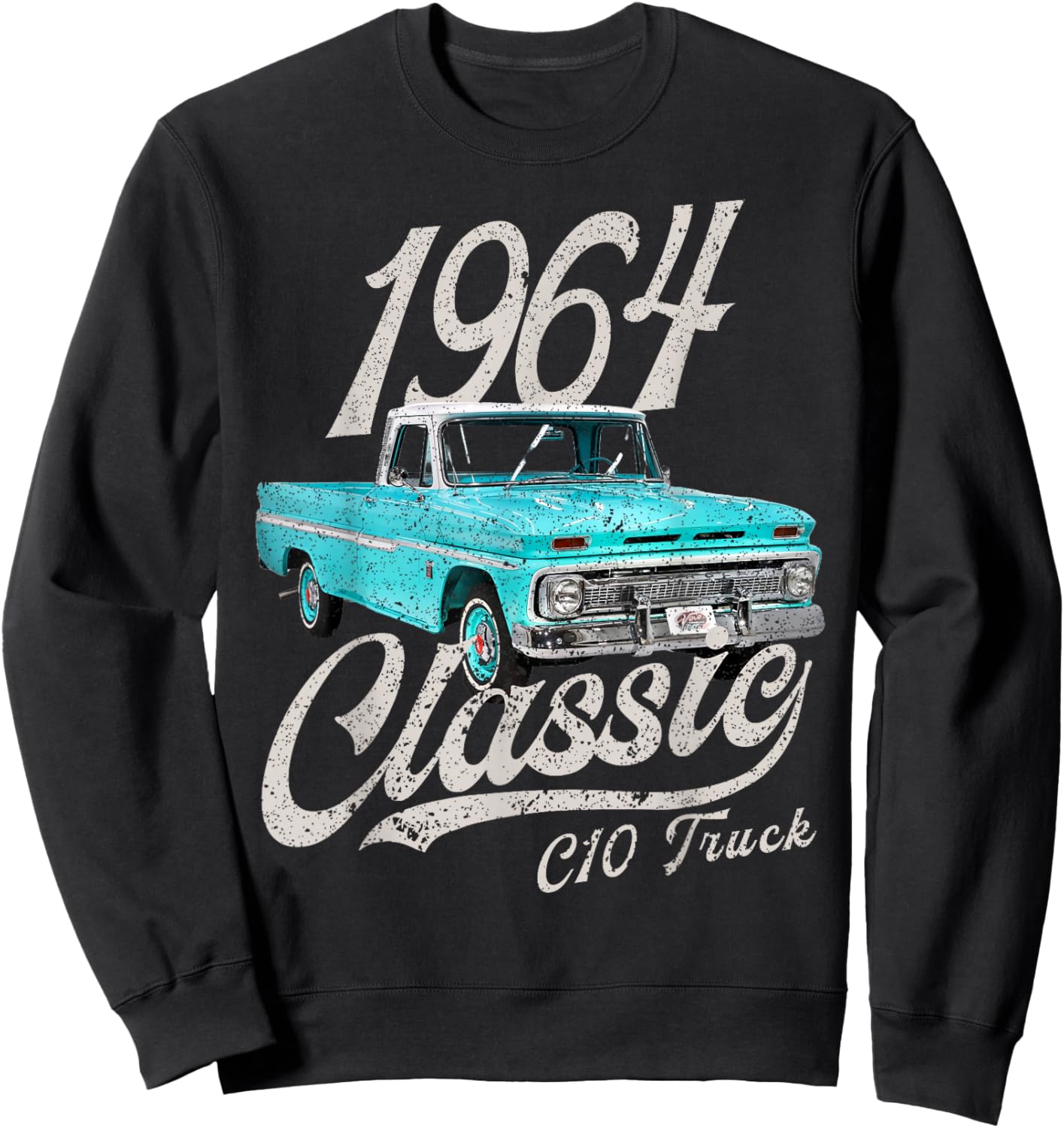 1964 64 c10 TRUCK Sweatshirt - Sweatshirt | Black