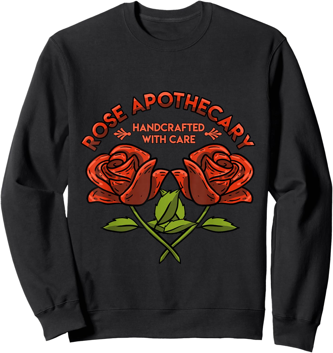 Rose Apothecary Funny Show Inspired Flower Girls Gift Sweatshirt - Sweatshirt | Black