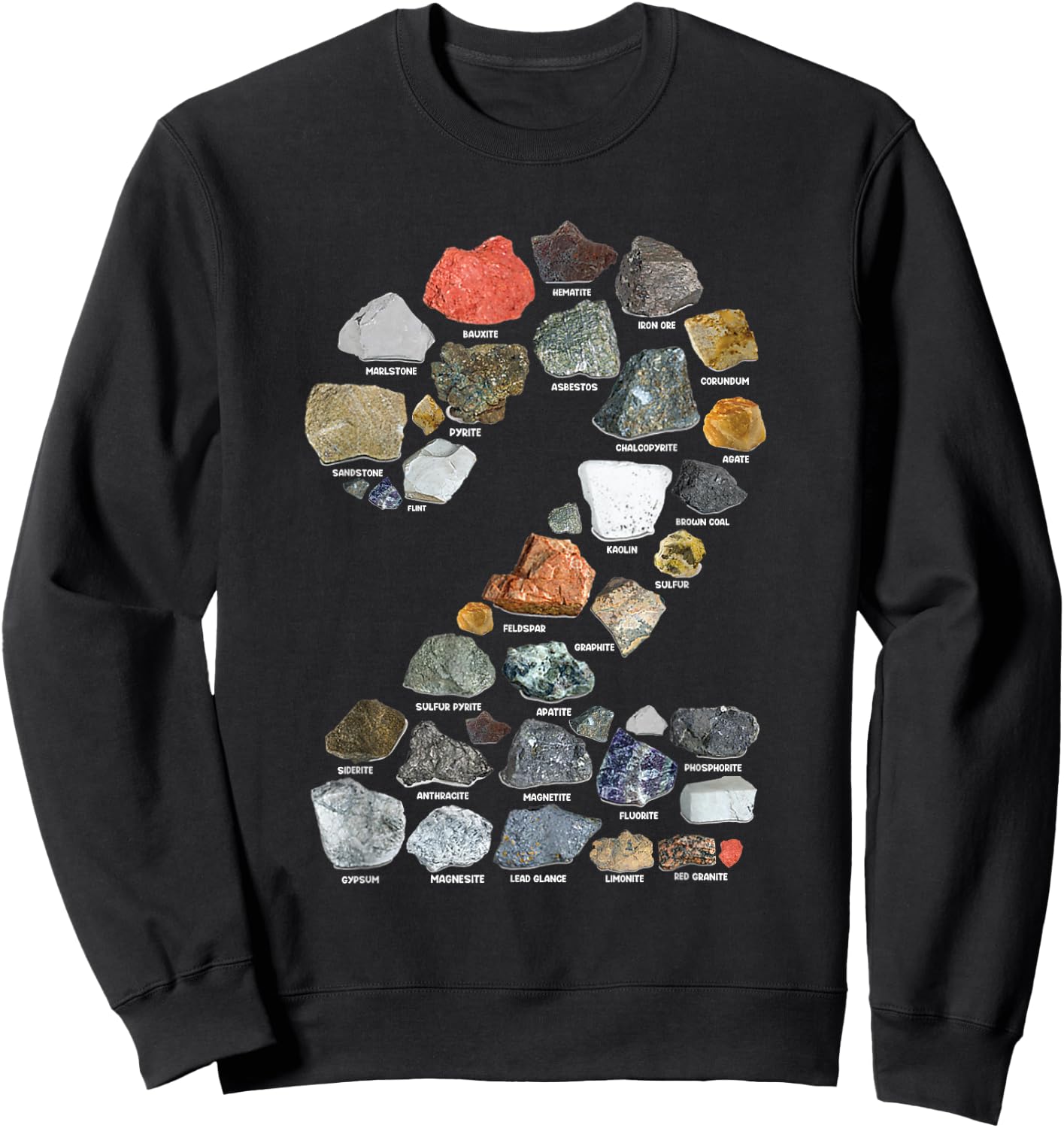 Geology 2 years Old Rock Collecting 2nd Birthday Sweatshirt - Sweatshirt | Black
