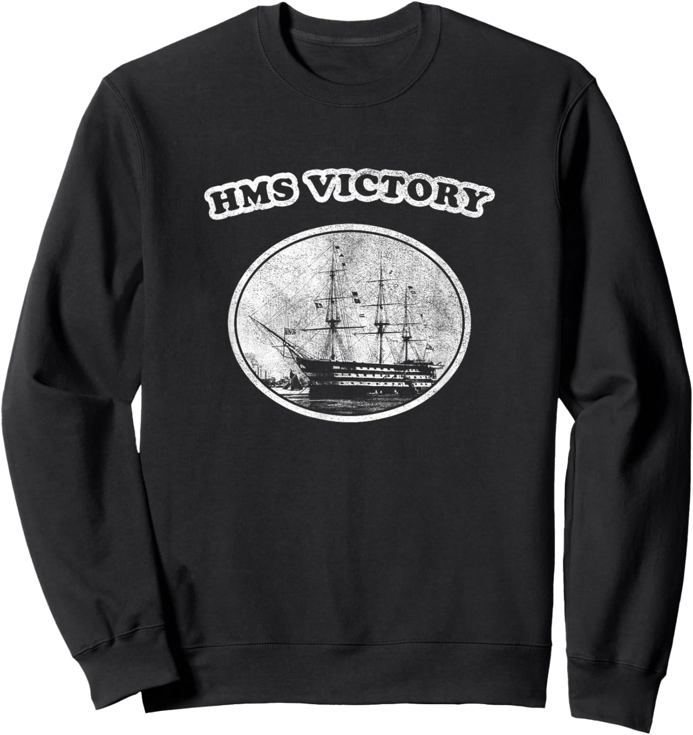 Ultra Retro HMS Victory von Turbo Volcano Sweatshirt - Sweatshirt | Black