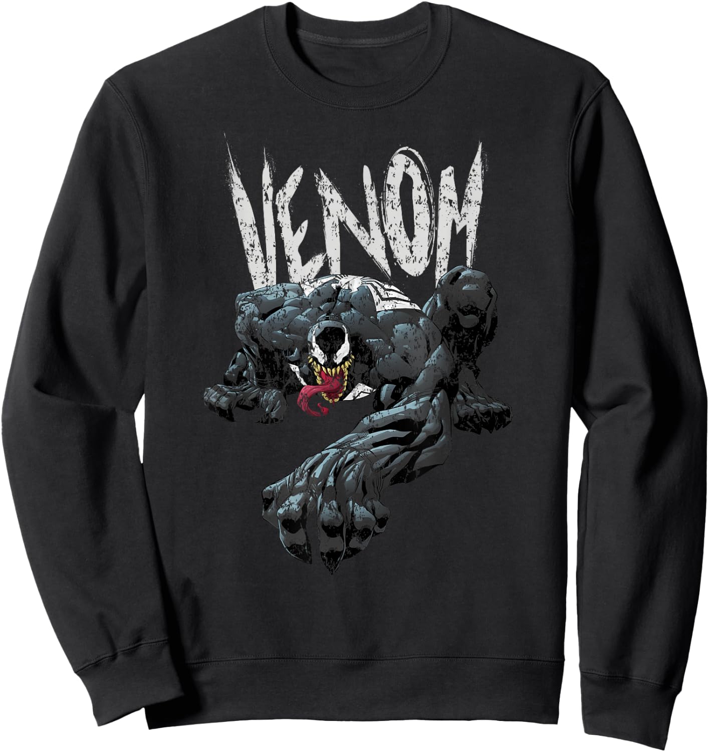 Marvel Venom Eddie Brock Sweatshirt - Sweatshirt | Black