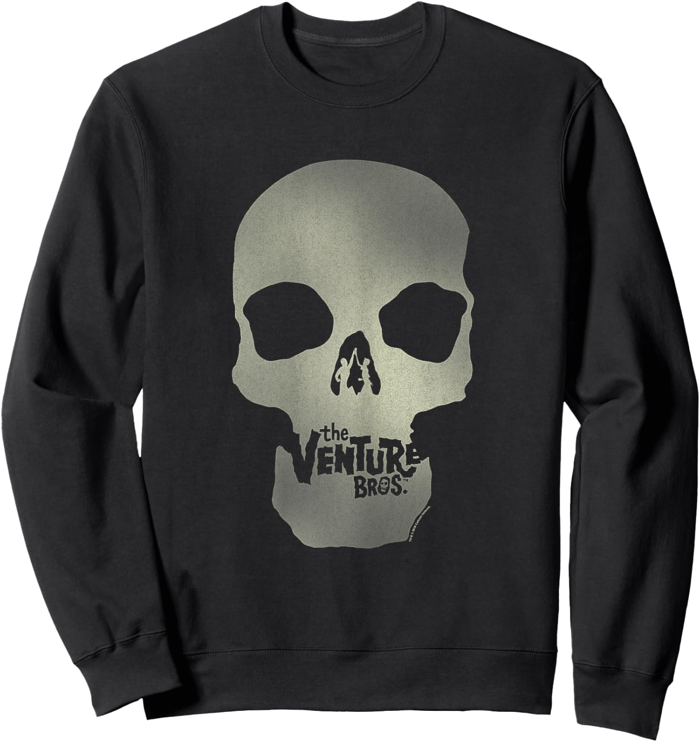 The Venture Bros Skull Logo Sweatshirt - Sweatshirt | Black