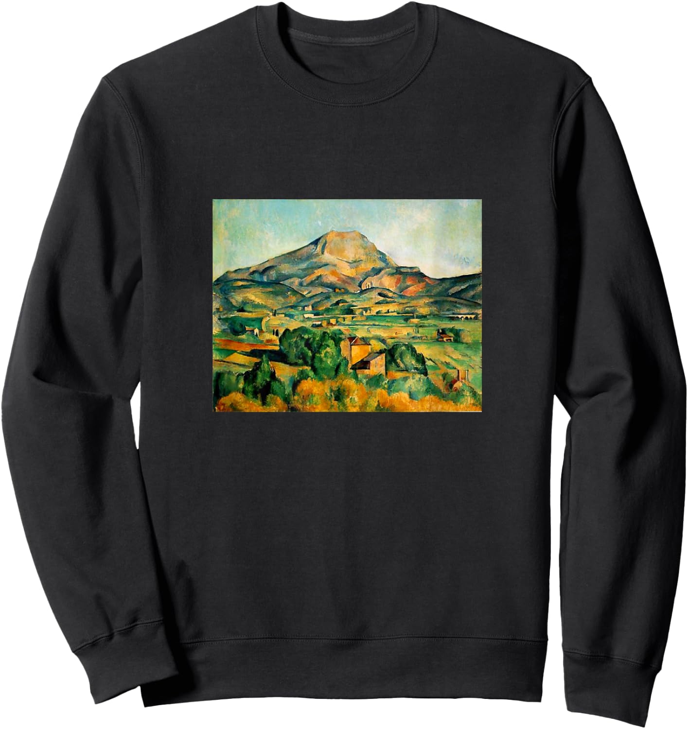 Mont Sainte-Victoire by Paul Cezanne Sweatshirt - Sweatshirt | Black