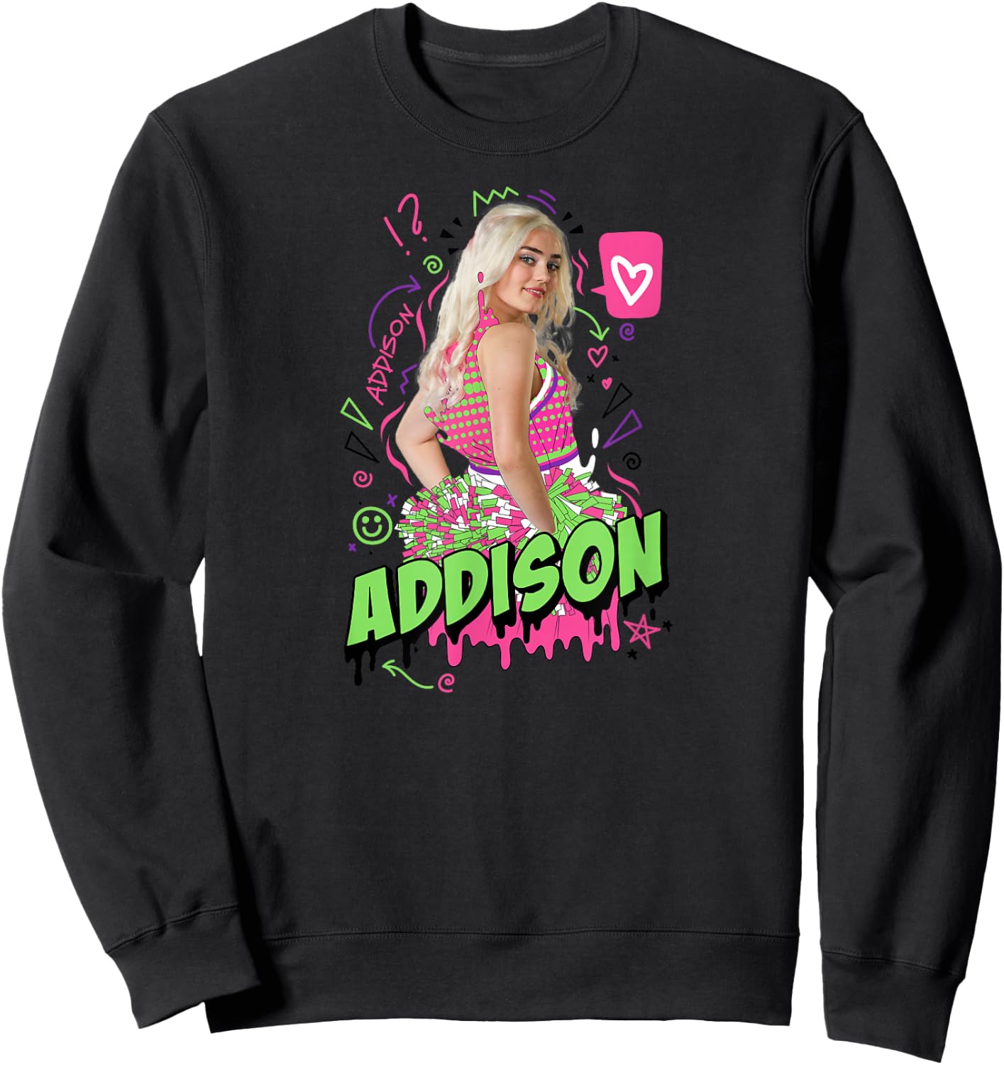 Zombies 2 - Addison Cheerleader Sweatshirt - Sweatshirt | Black