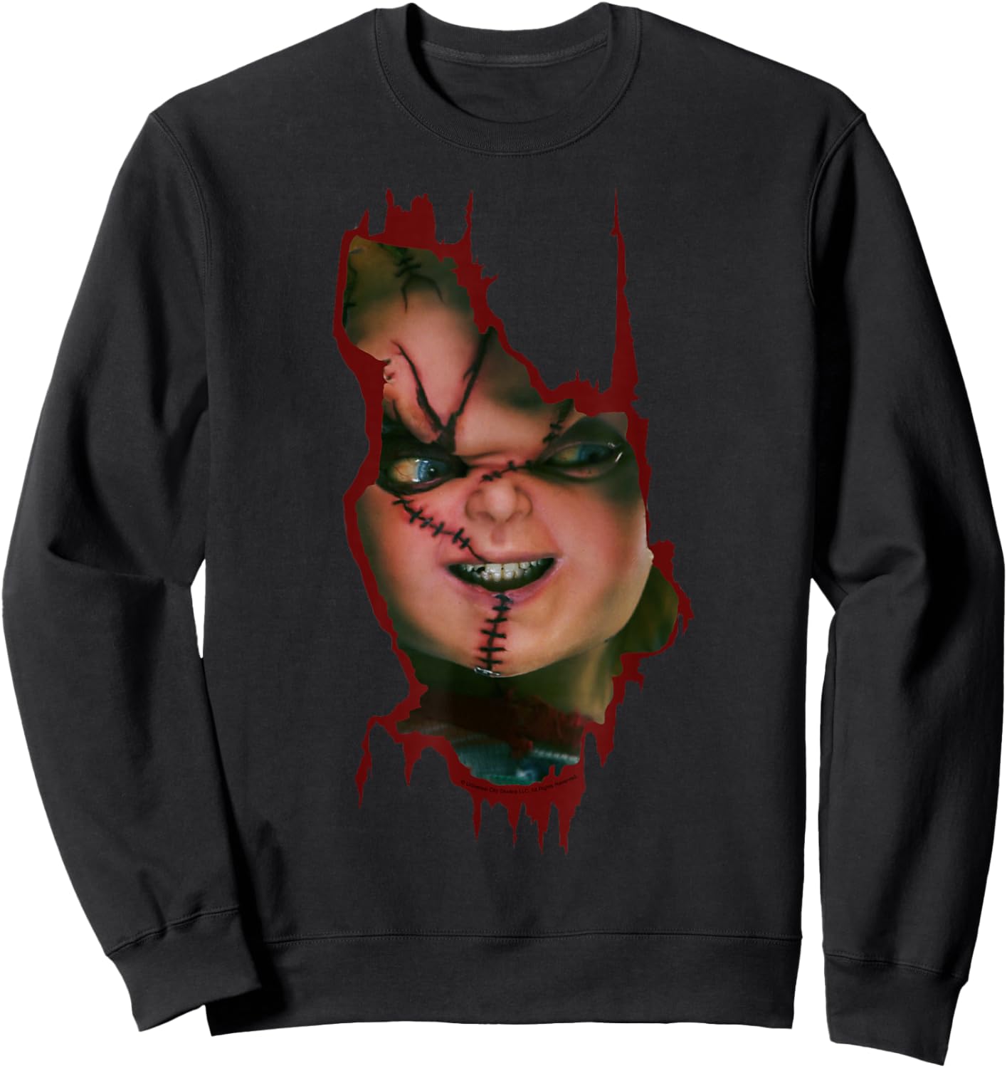Child's Play Here's Chucky Sweatshirt - Sweatshirt | Black
