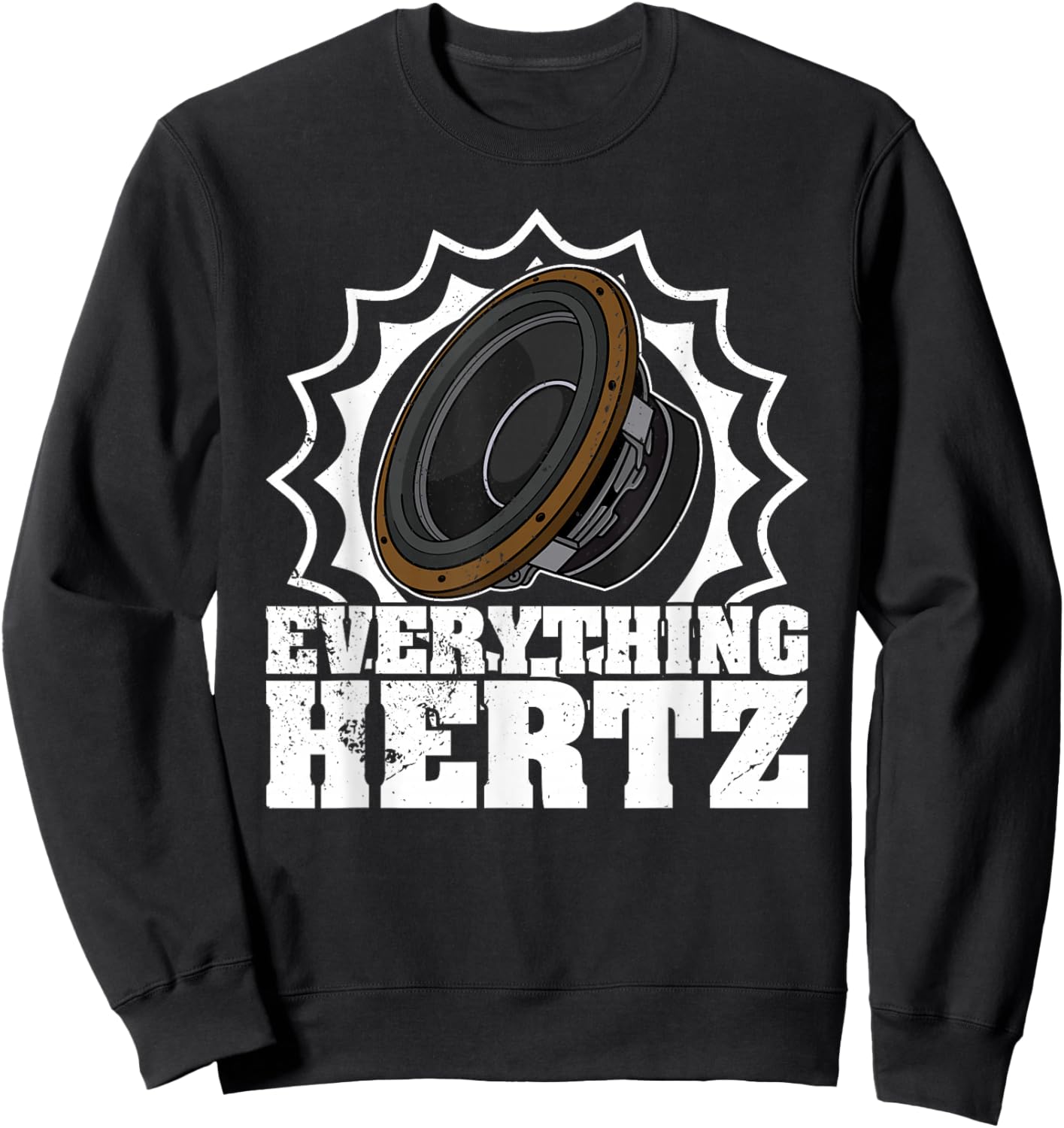 Subwoofer Sound Engineer Audio Synthesizer Music Mixer Sweatshirt - Sweatshirt | Black
